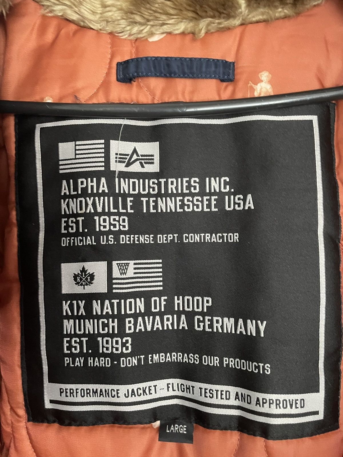 Alpha Industries Alpha Industries Parka Cold Weather Size US L / EU 52-54 / 3 - 7 Thumbnail