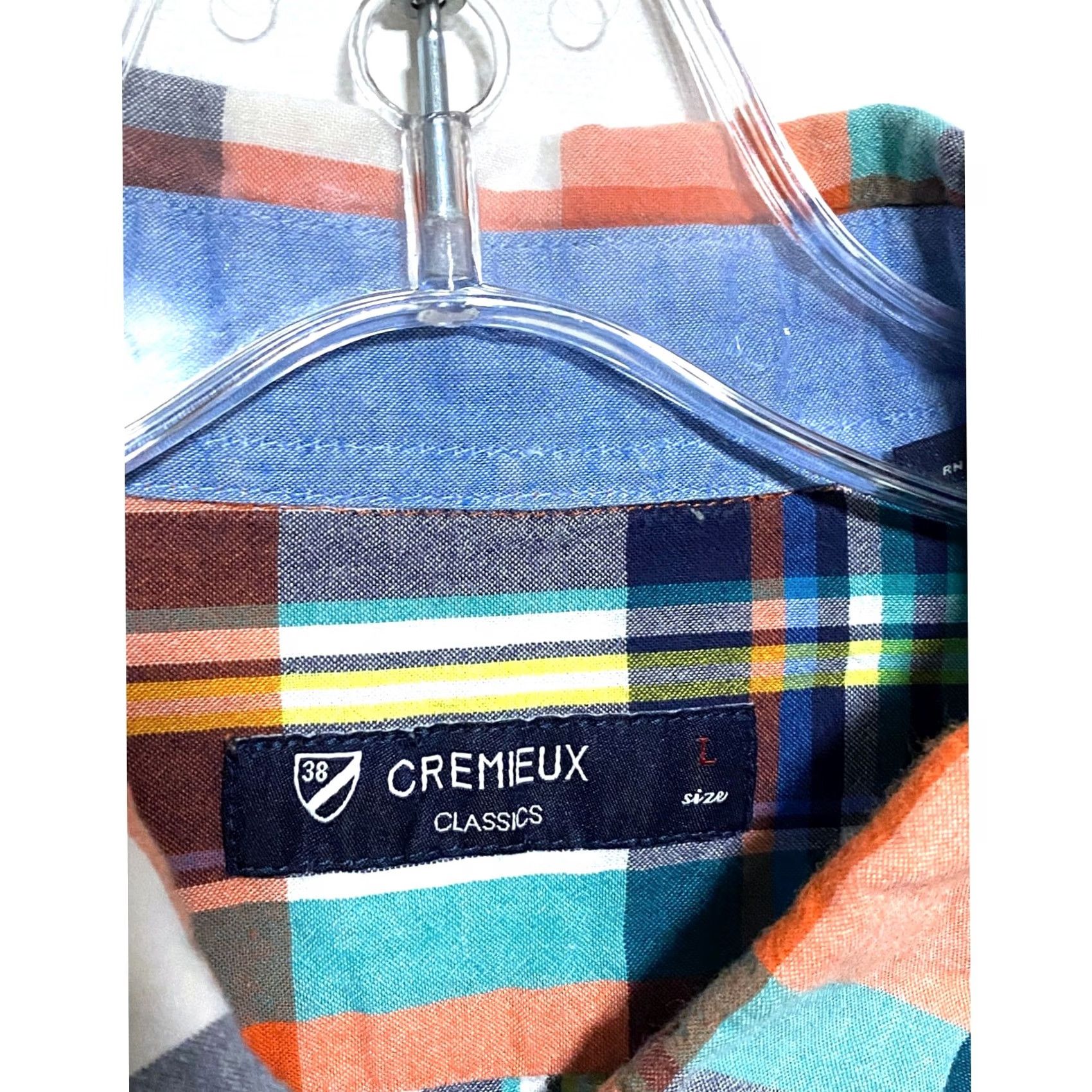 Cremieux Cremieux Plaid Button Shirt Mens L Preppy Coastal Casual Academia Spring Classic Shirt Size US L / EU 52-54 / 3 - 4 Thumbnail