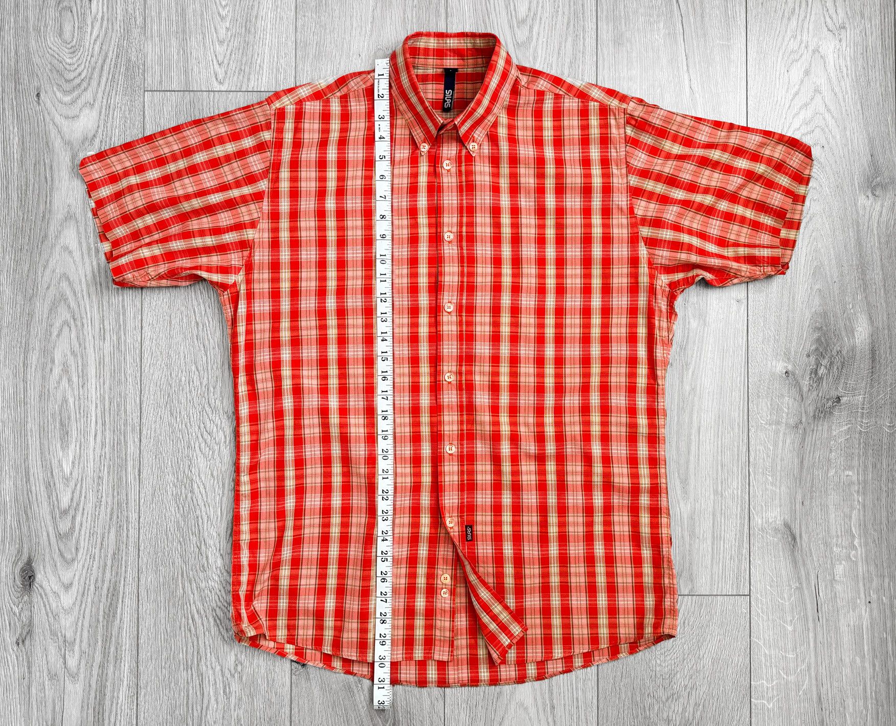 Silas Silas and Maria Plaid Short Sleeve Shirt Size US L / EU 52-54 / 3 - 10 Thumbnail