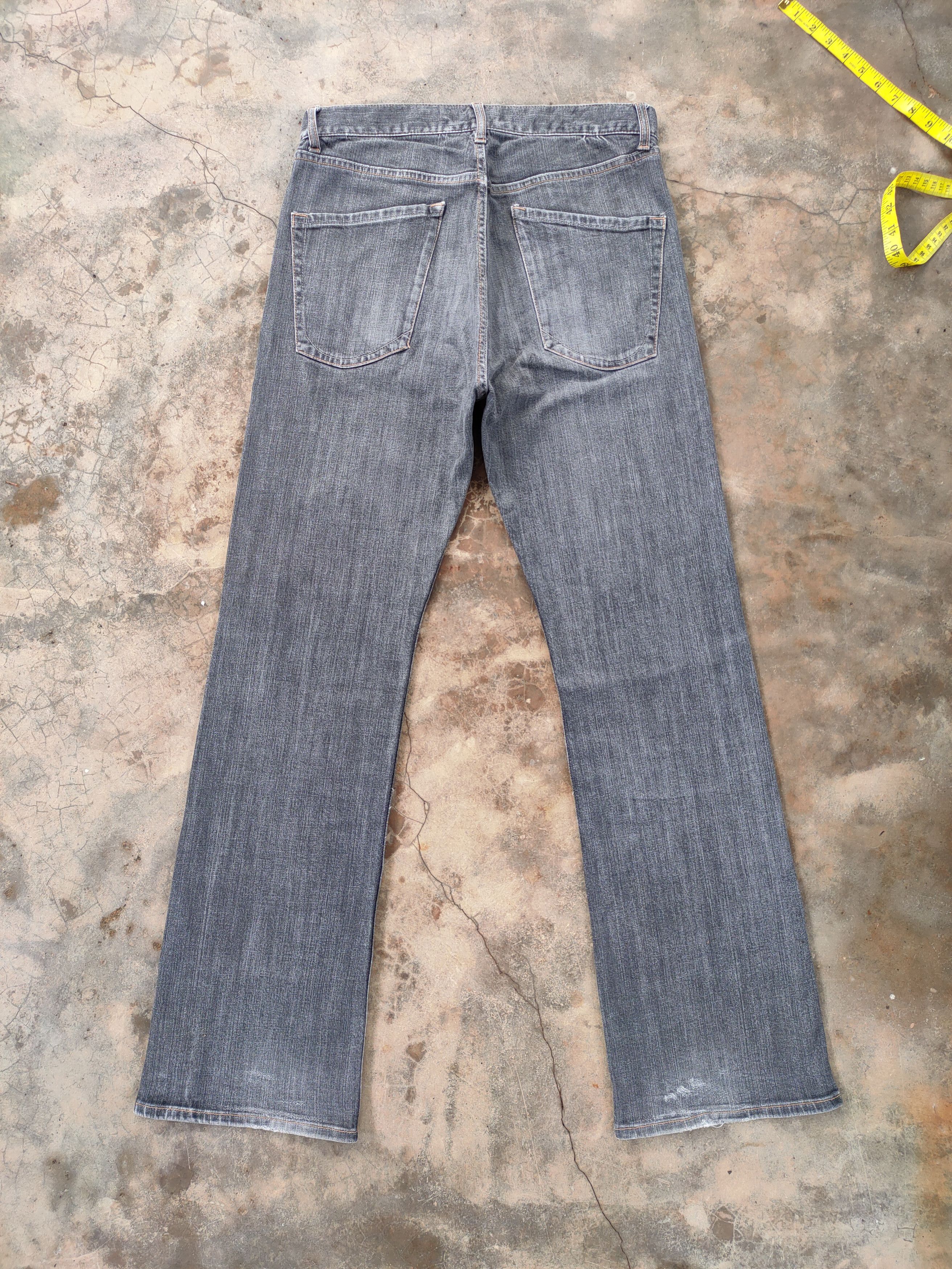 Japanese Brand FLARE Vintage japanese faded black denim jeans pants Size US 32 / EU 48 - 1 Thumbnail