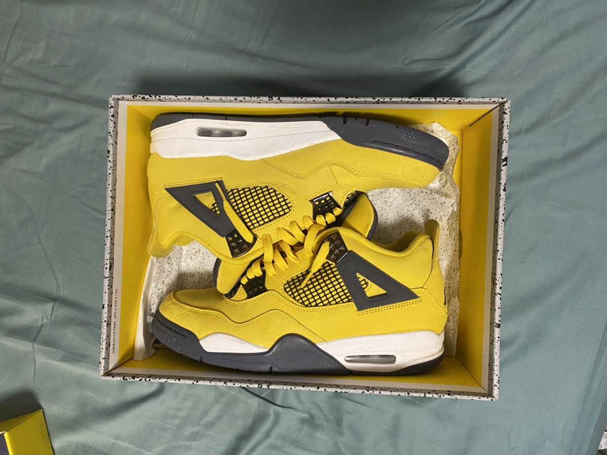 Jordan Brand × Nike × Streetwear Jordan 4 lightning | Grailed