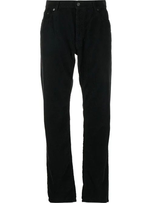 image of Saint Laurent Paris Oc11Z10524 Straight-Leg Jeans In Black, Men's (Size 34)