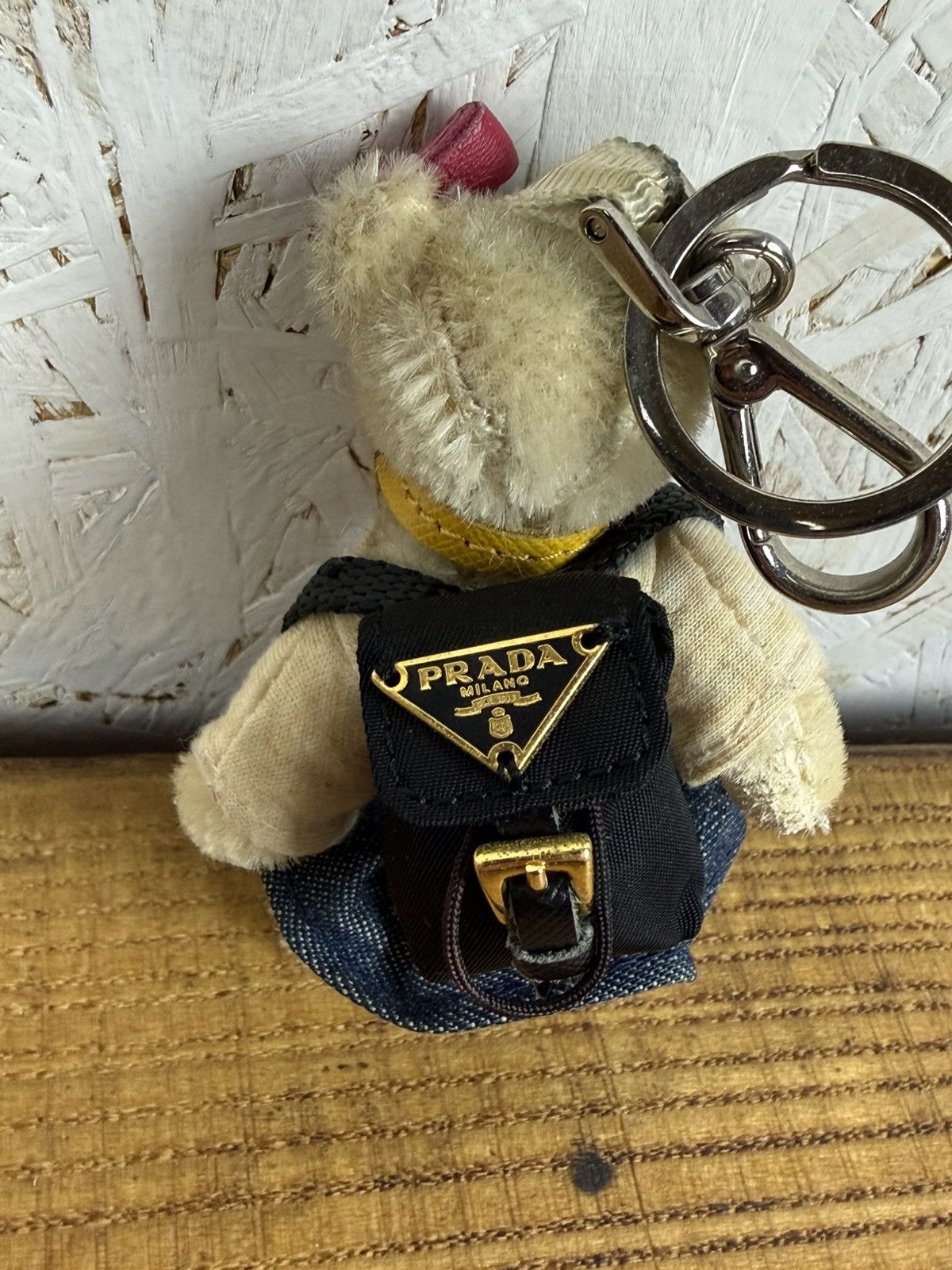 Prada Prada 2012 Limited Edition Backpack Triangle Bear Key Holder Size ONE SIZE - 6 Thumbnail