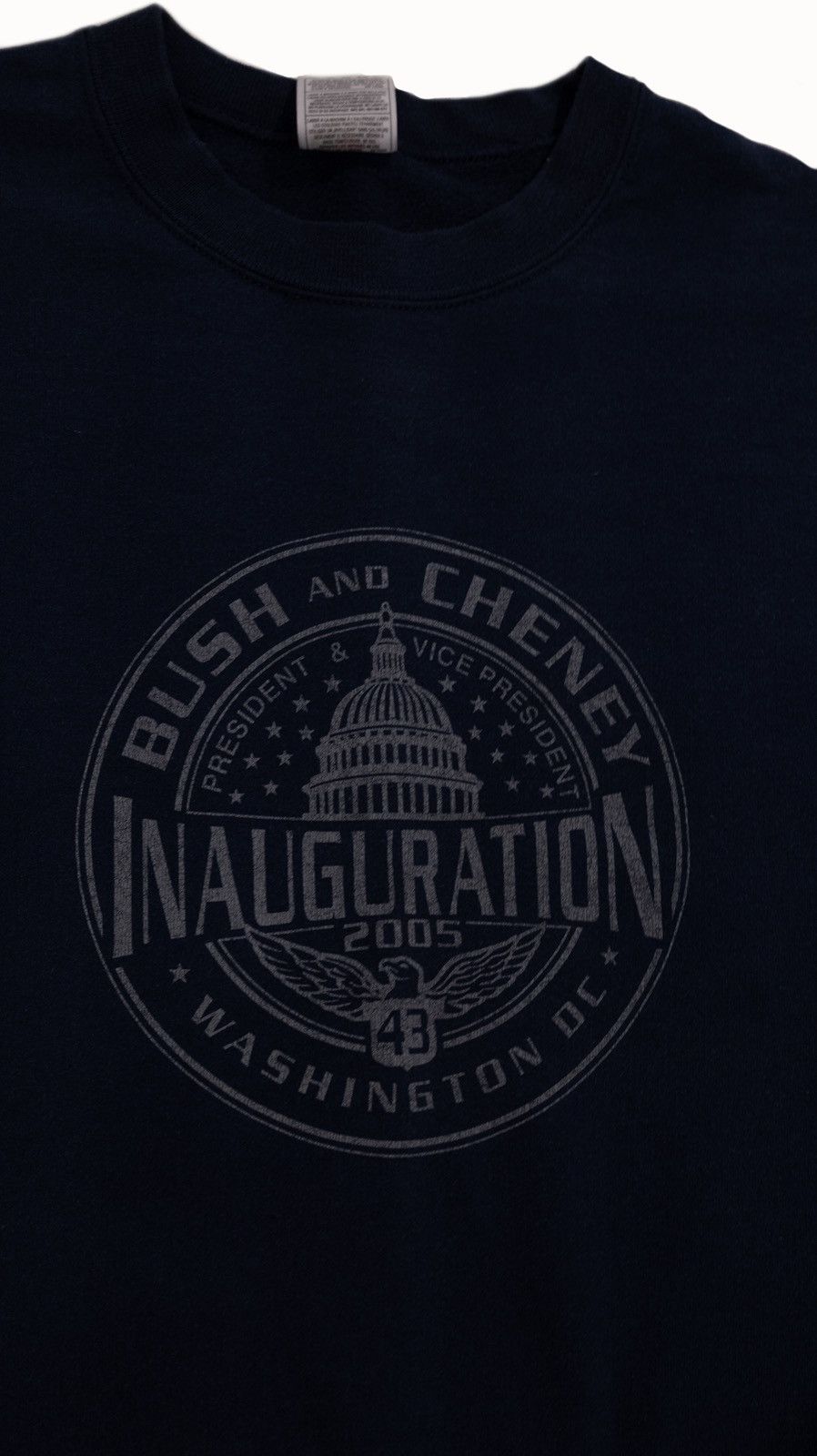 Fruit Of The Loom 2005 Bush & Cheney Inaugural Crewneck Size US M / EU 48-50 / 2 - 2 Thumbnail
