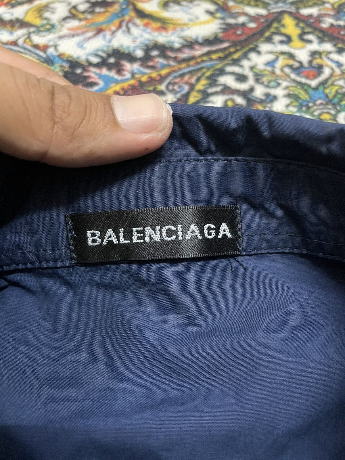 Balenciaga Balenciaga formal Shirt spellout Size US M / EU 48-50 / 2 - 3 Thumbnail
