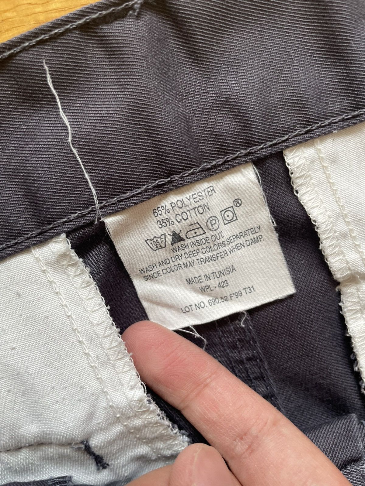 Levi's Vintage Clothing 90s Levi’s All Duty Work Pants Size US 34 / EU 50 - 5 Thumbnail