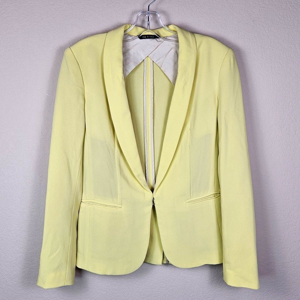 Rag & Bone Rag & Bone Tuxedo Blazer Jacket Formal Spring Wedding Size XS / US 0-2 / IT 36-38 - 16 Thumbnail