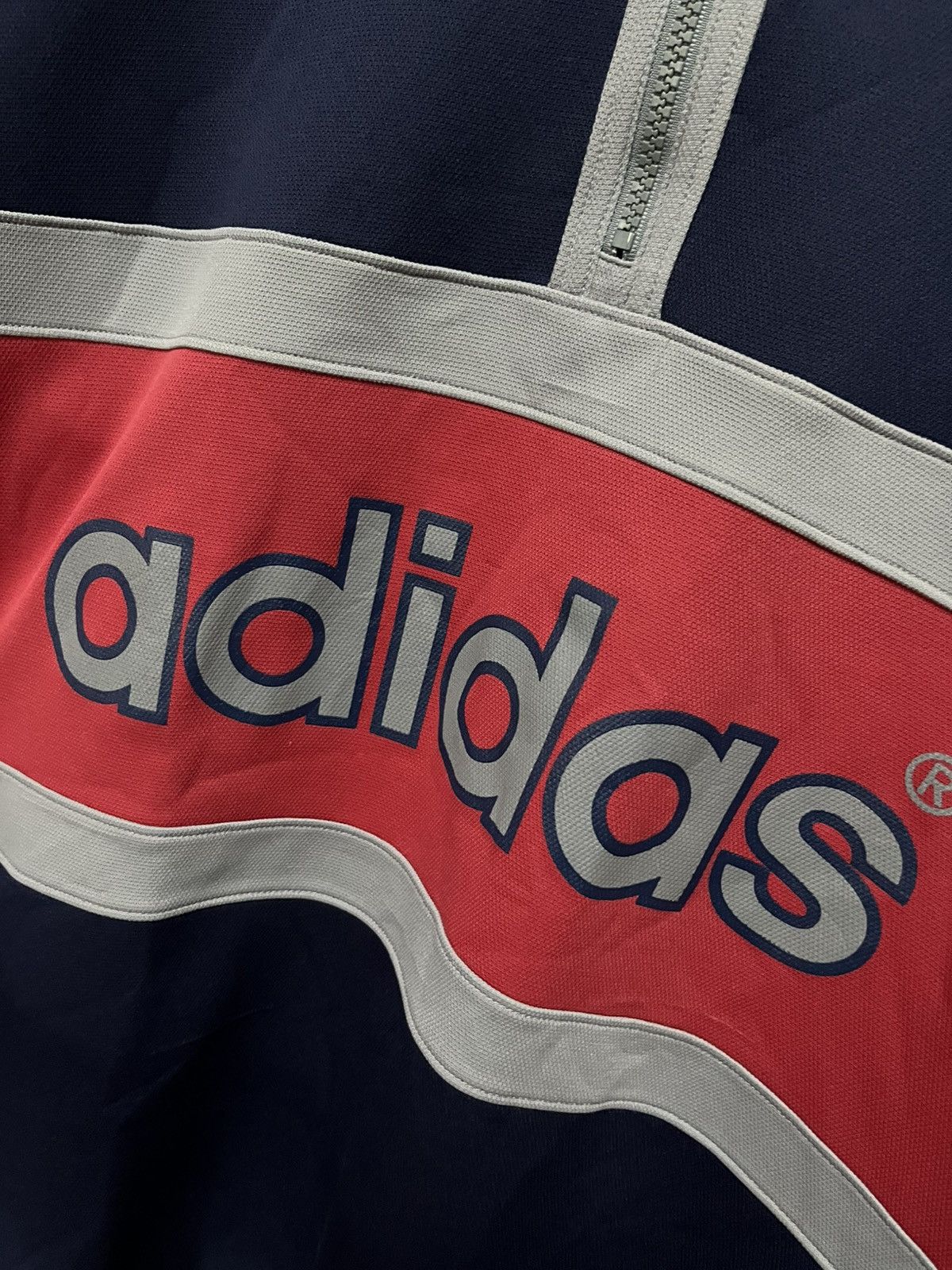 Adidas × Descente × Vintage Rare 💎 Vintage Adidas Jersey Halfzipper Size US M / EU 48-50 / 2 - 3 Thumbnail