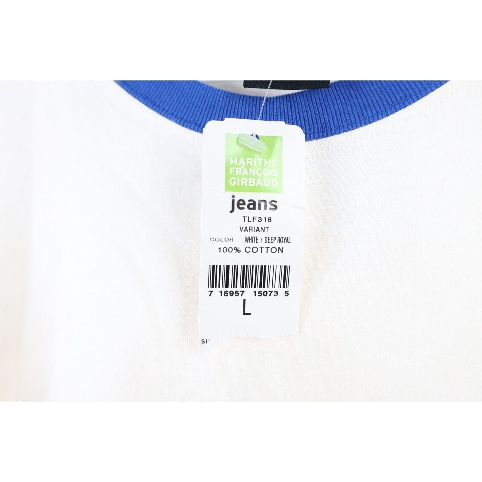 Marithe + Francois Girbaud × Vintage NOS Vintage 90s Marithe Francois Girbaud Baggy T-Shirt Size US L / EU 52-54 / 3 - 5 Thumbnail