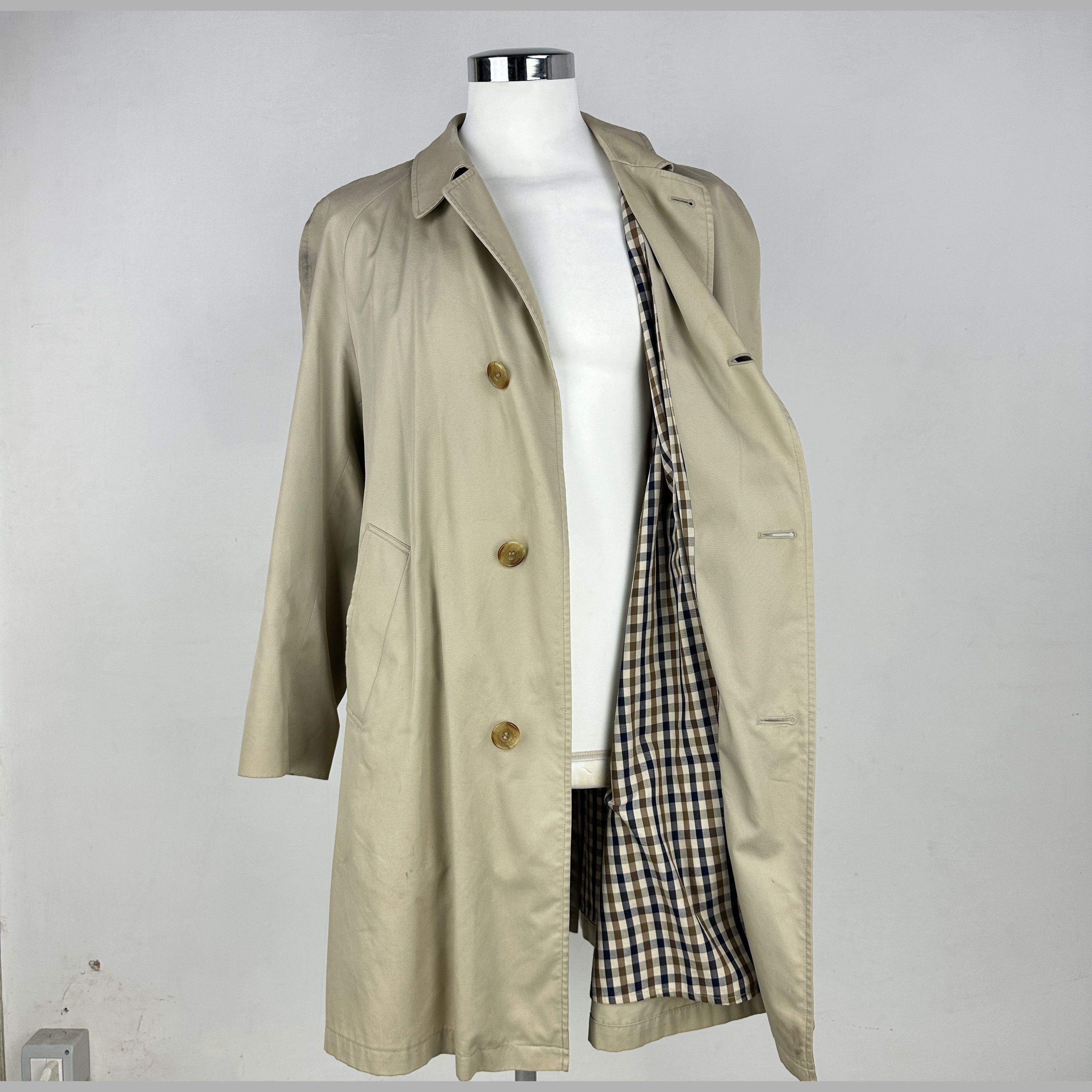 Aquascutum Trench Aquascutum – 50 IT Size US M / EU 48-50 / 2 - 2 Thumbnail