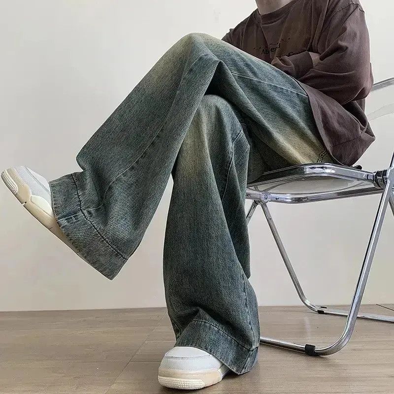 Japanese Brand Distressed Vintage Blue Jeans Size US 34 / EU 50 - 3 Thumbnail
