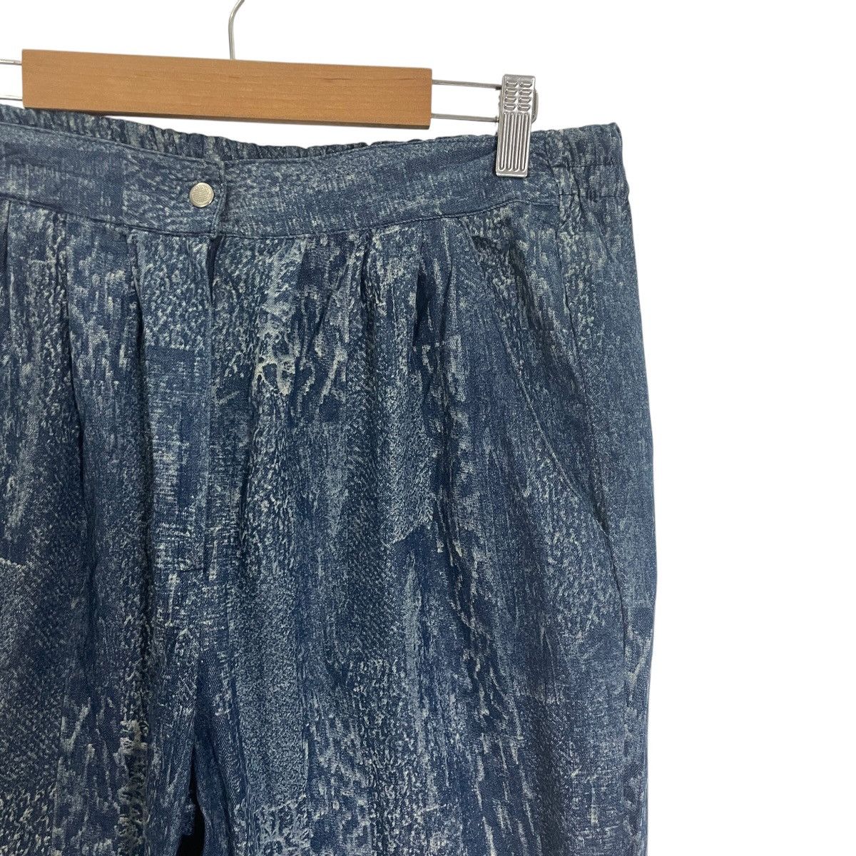 Other Vintage Japanese Designer Art Denim Sweat Pants Size US 32 / EU 48 - 2 Thumbnail