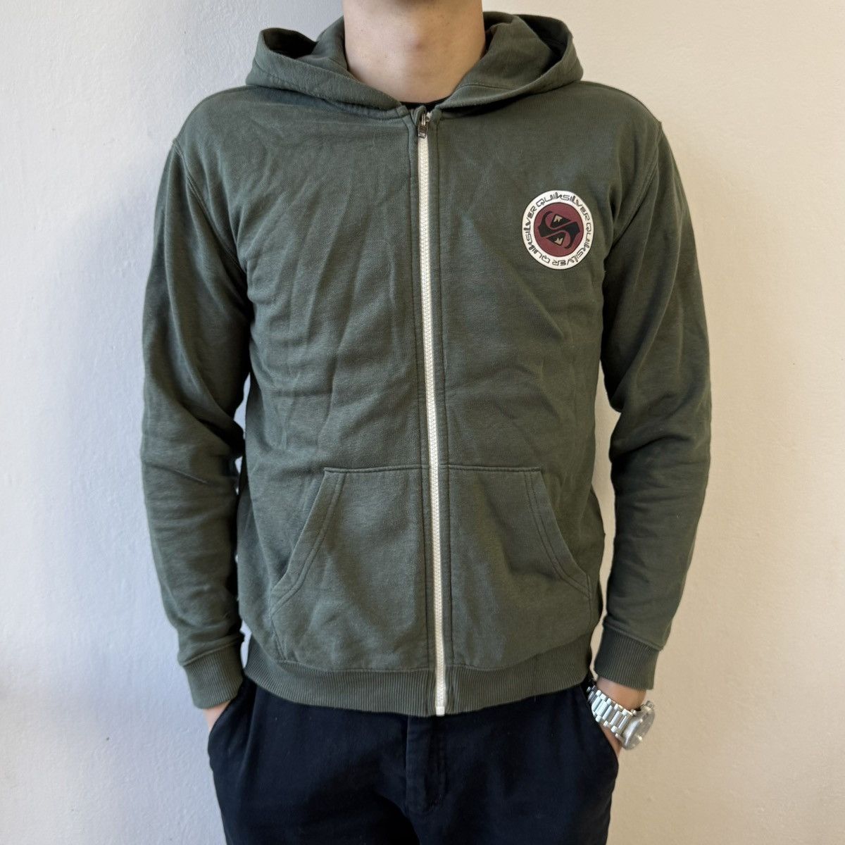 Quiksilver Vintage hoodie quiksilver y2k Size US S / EU 44-46 / 1 - 2 Thumbnail