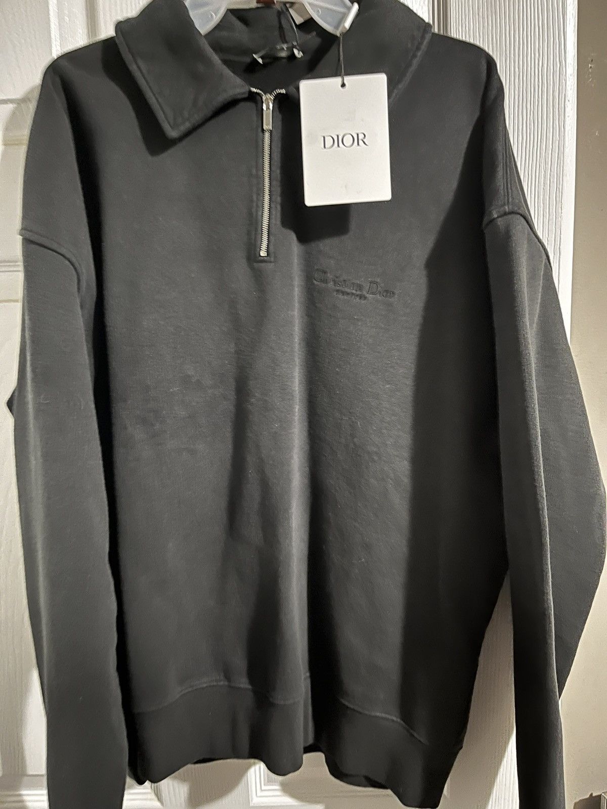 Dior Christian Dior Homme Quarter Zip Mens Sweater Size US L / EU 52-54 / 3 - 4 Thumbnail