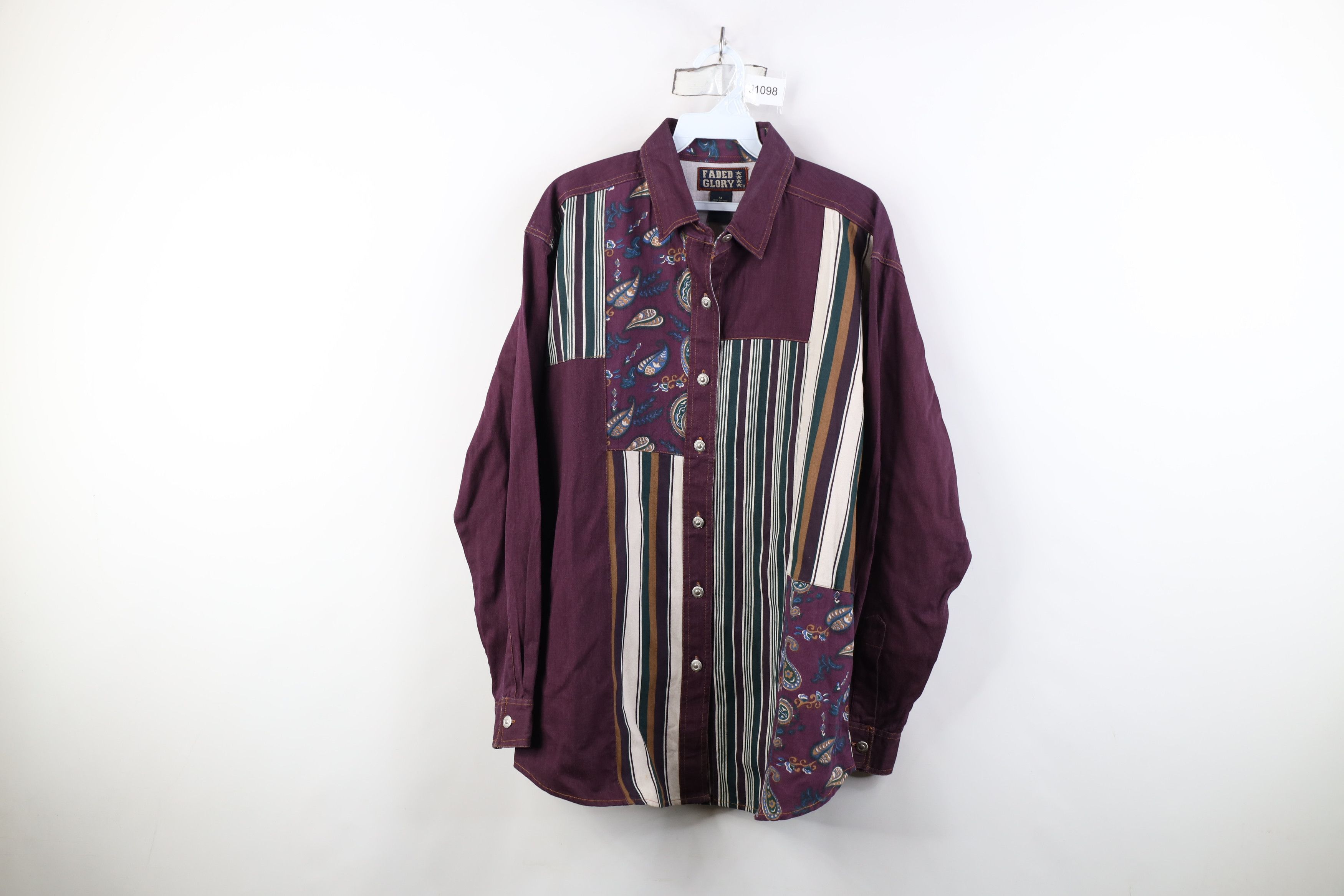 Vintage Vintage 90s Rockabilly Western Cowgirl Rodeo Button Shirt Size M / US 6-8 / IT 42-44 - 1 Thumbnail