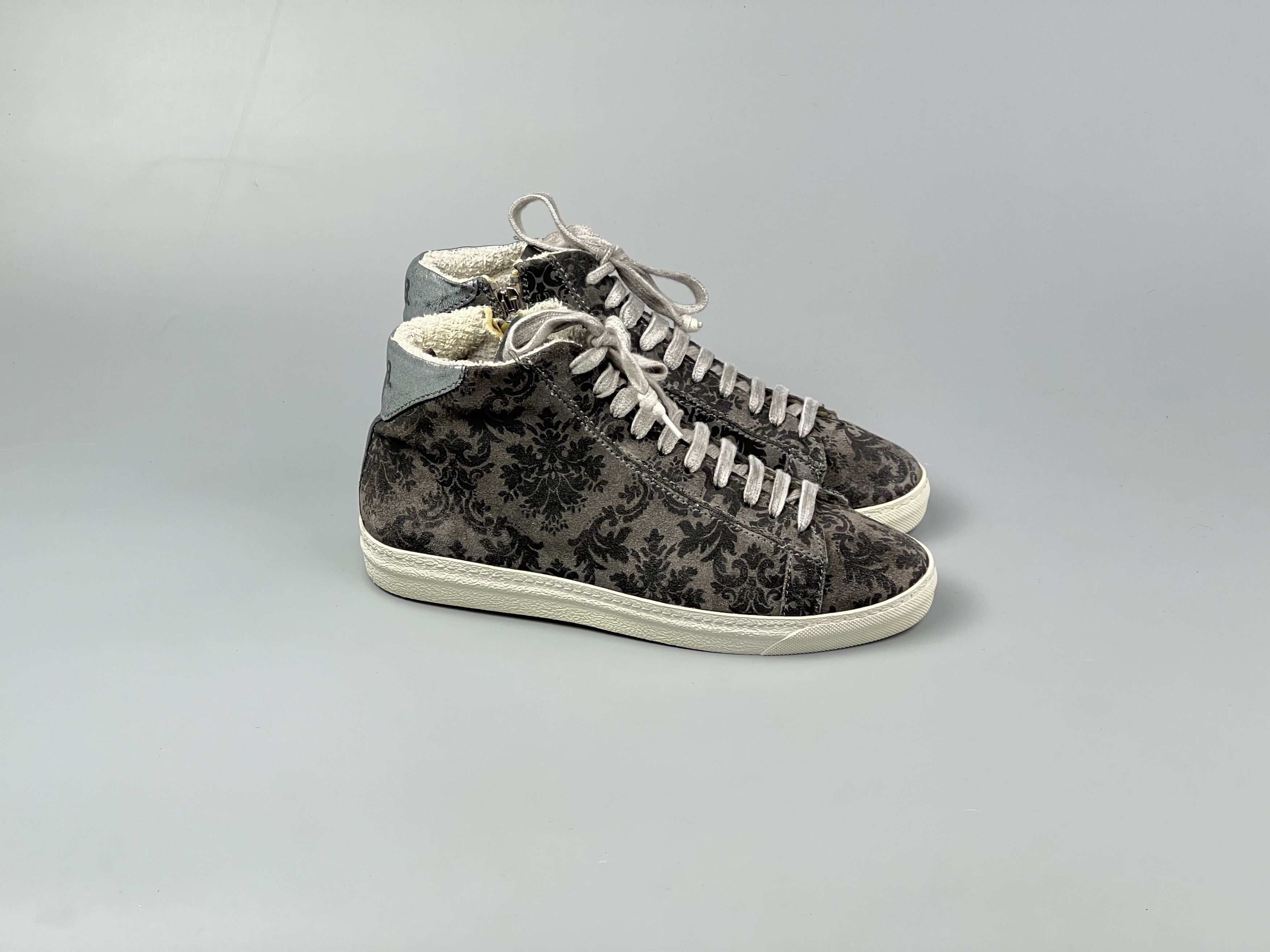 P448 P448 Women's Hi-Top Leather Sneakers Size 40 Size US 9 / IT 39 - 1 Thumbnail