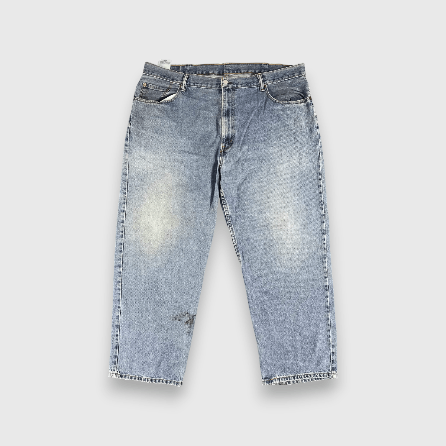 Levi's Vintage Levis 550 Jeans Blue Wash Denim -J568 Size US 43 - 1 Thumbnail