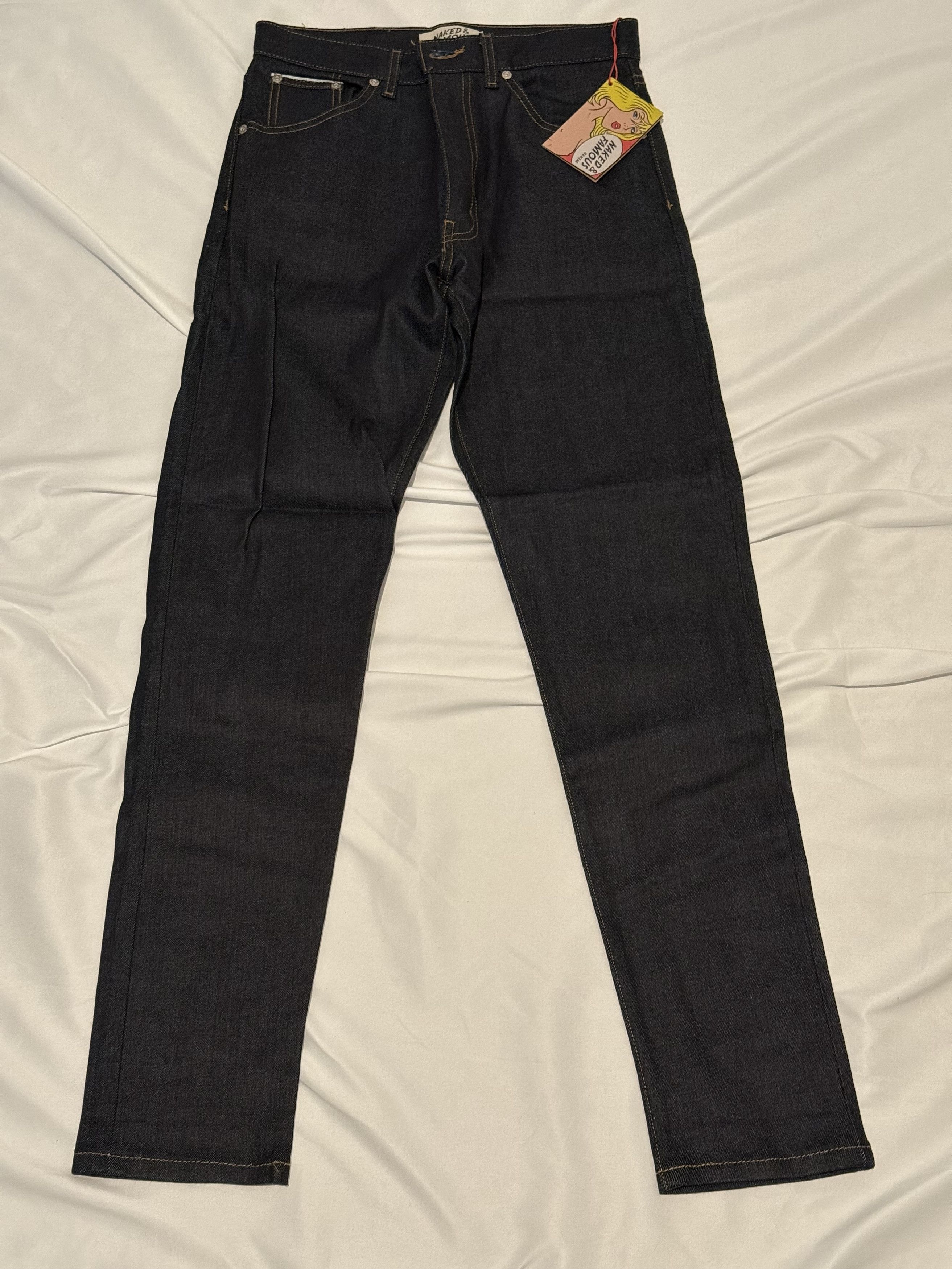 Naked & Famous Naked and Famous - Nightshade denim - 27 - Max fit - New Size 27" / US 4 / IT 40 - 1 Thumbnail