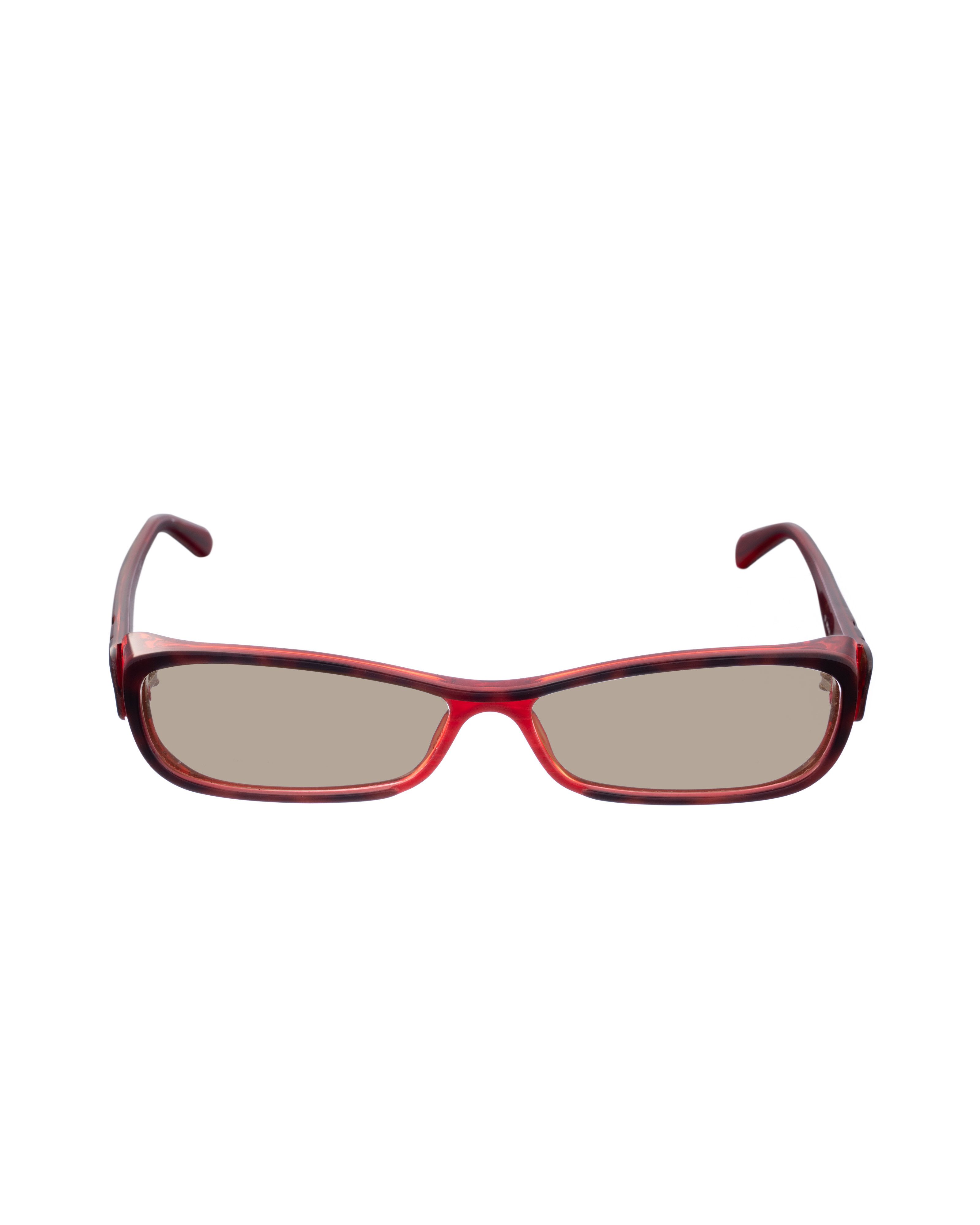 Alexander McQueen Alexander McQueen '90s Red Clear Cat-Eye Sunglasses Size ONE SIZE - 2 Thumbnail