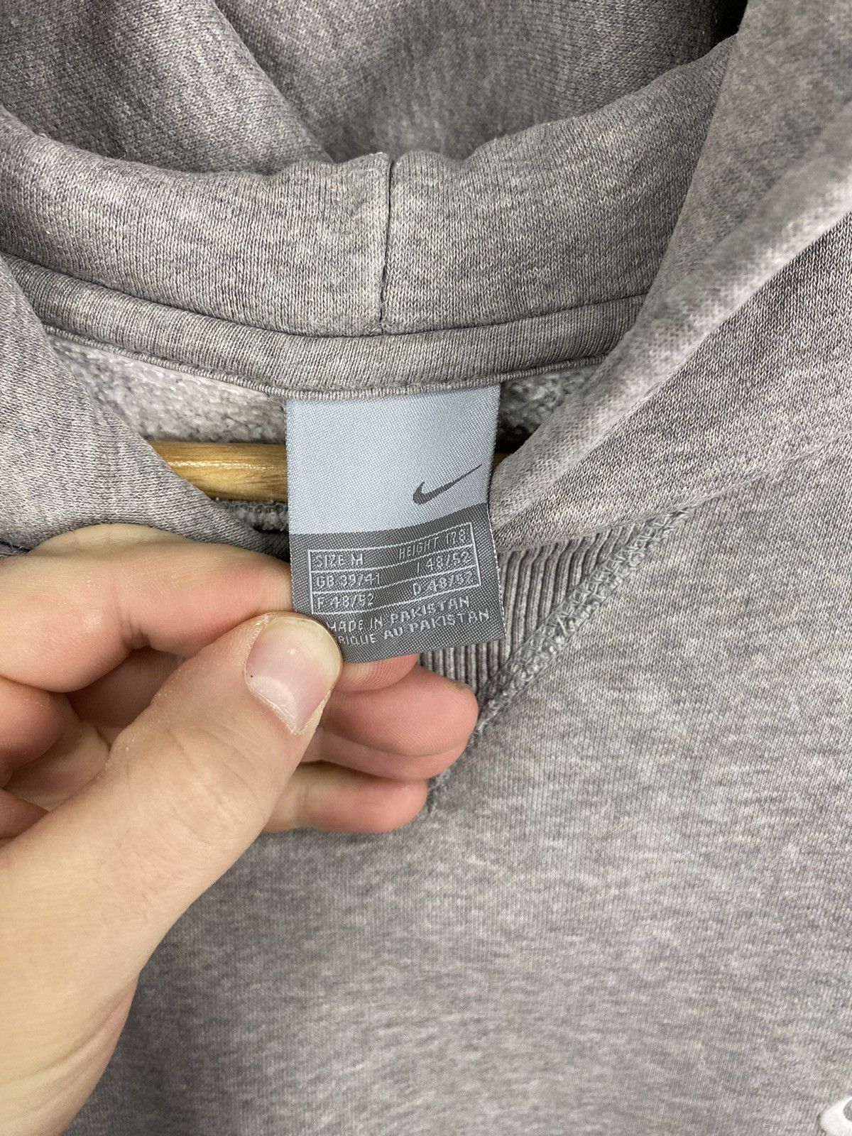 Nike 🇺🇸 Vintage 90s Nike Athletic Hoodie Rare Retro Y2K Hype Size US M / EU 48-50 / 2 - 5 Thumbnail