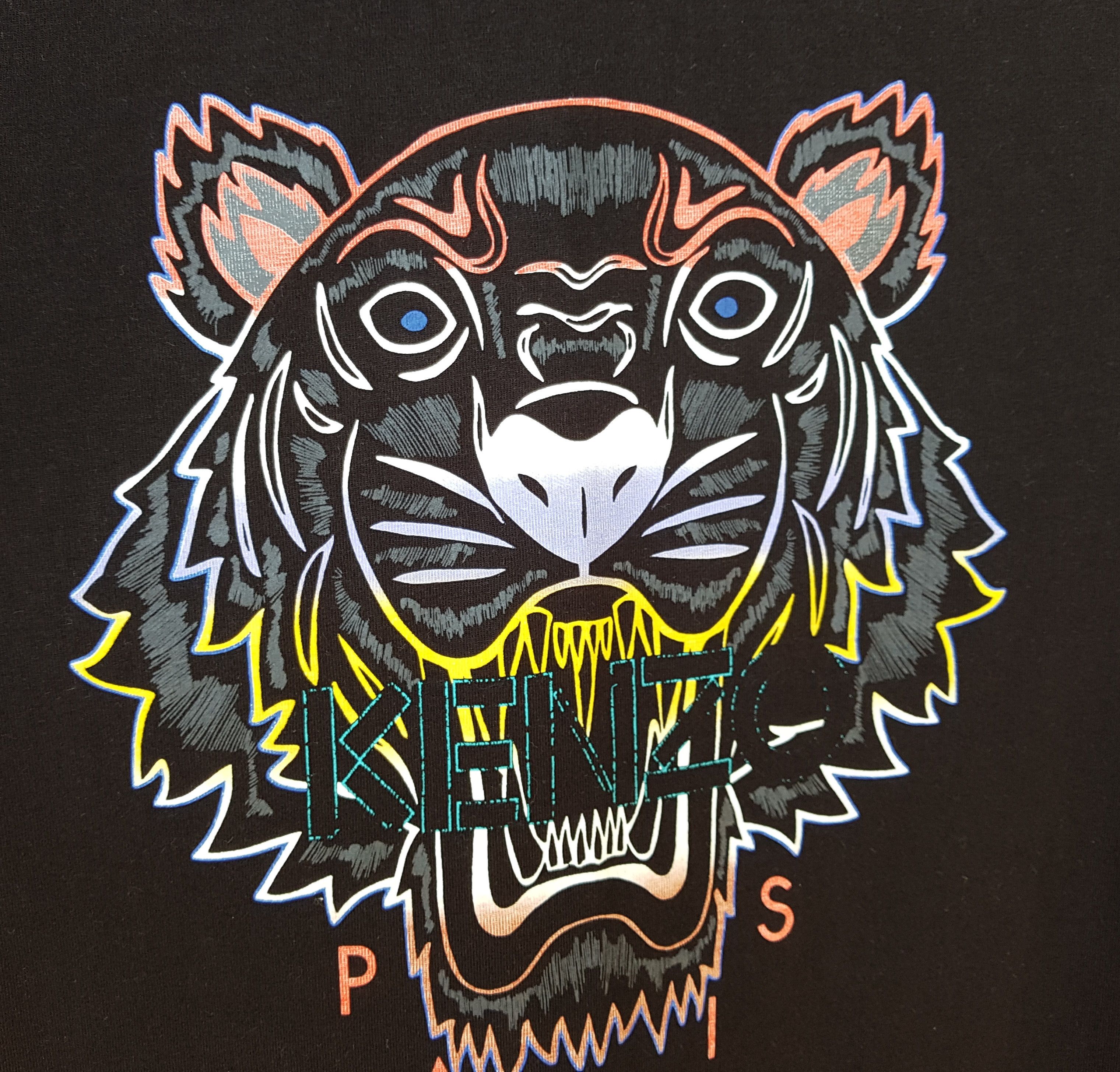 Kenzo Kenzo Multi-Coloured Tiger T-Shirt Tee Short Sleeve Size US S / EU 44-46 / 1 - 4 Thumbnail