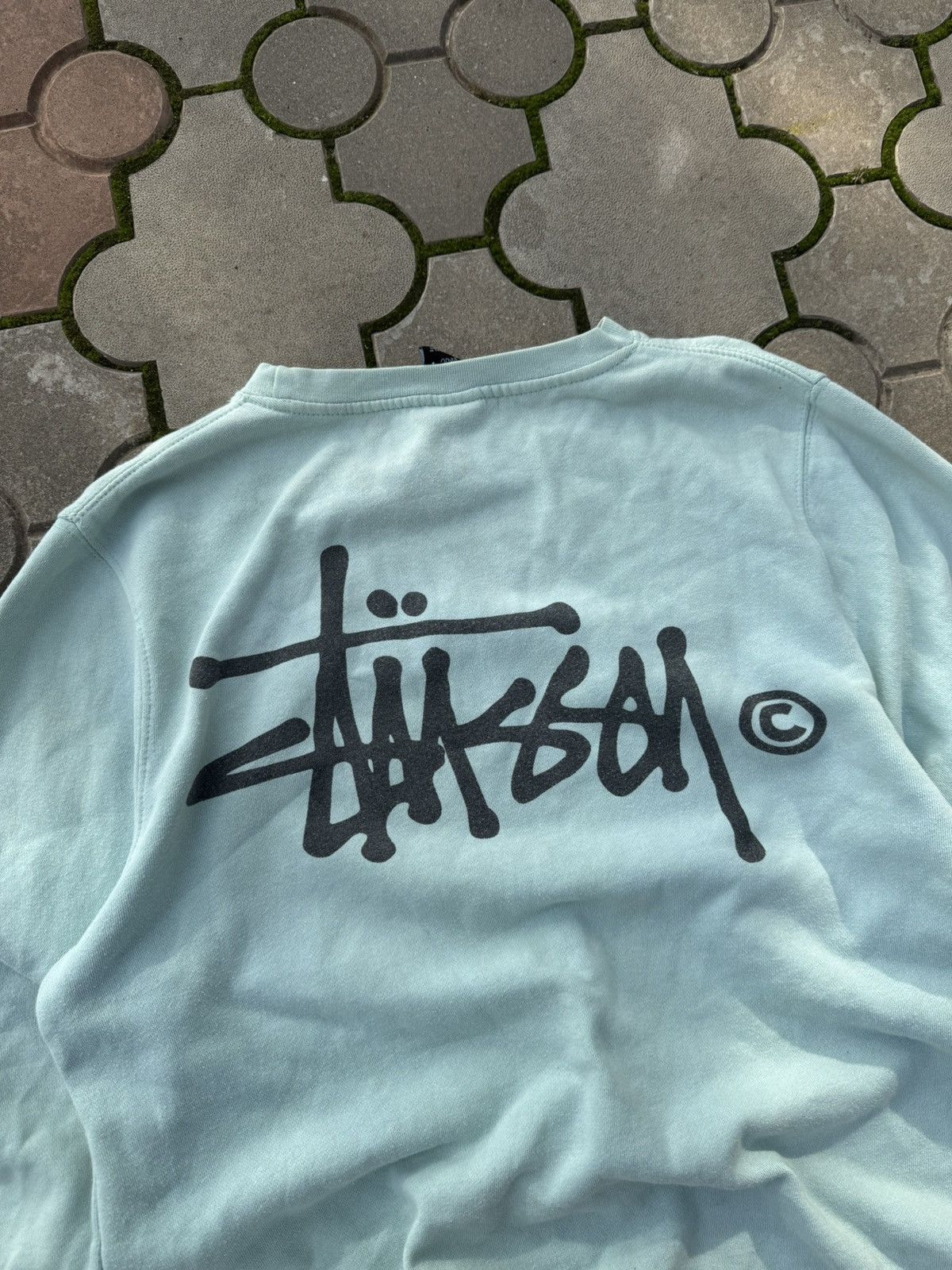 Stussy Vintage Stussy Big Logo Oversized Sweatshirt Y2K USA Size US L / EU 52-54 / 3 - 3 Thumbnail