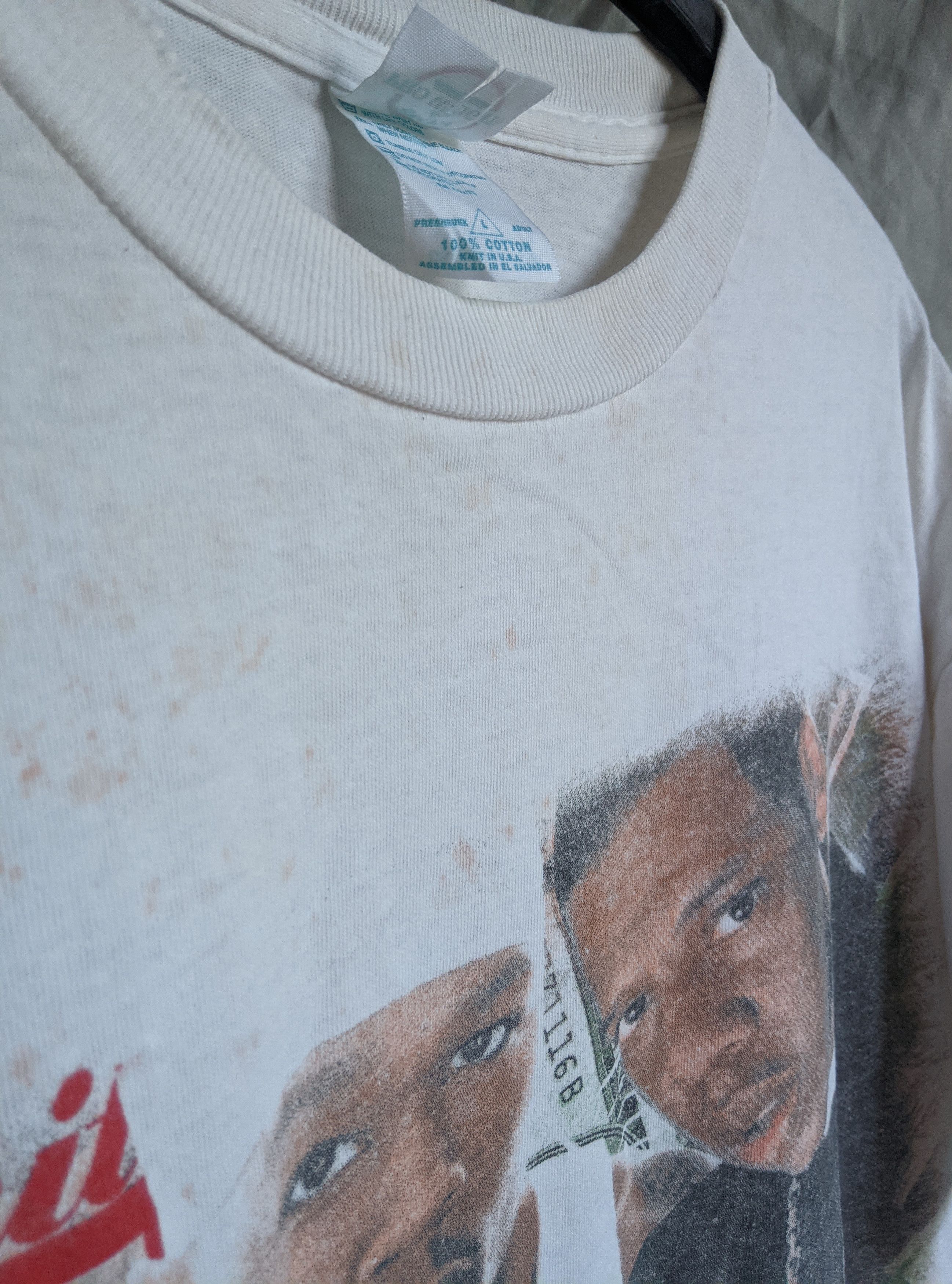Rap Tees Vintage 2003 thrashed jayz 50cent raptee distressed ERD Size US L / EU 52-54 / 3 - 13 Thumbnail