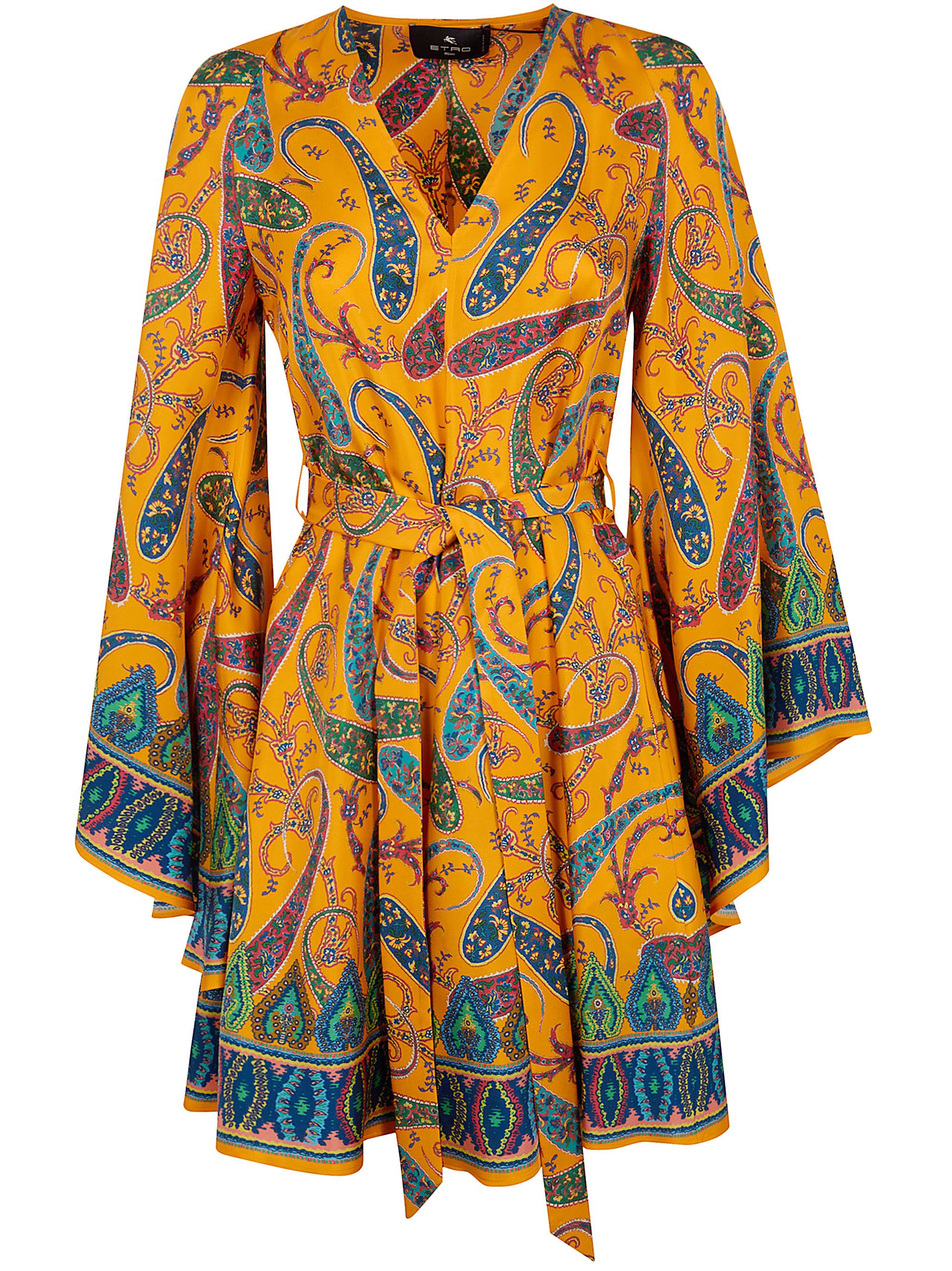 Etro PRINTED MINI DRESS Size M / US 6-8 / IT 42-44 - 1 Thumbnail
