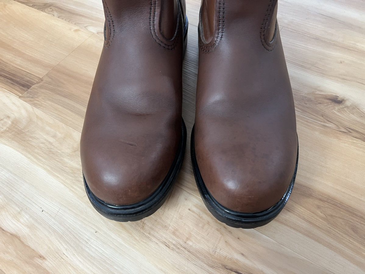 Red Wing Red Wing Pecos 8242 Pull On Safety Steel Toe Boots Leather Size US 9 / EU 42 - 4 Thumbnail