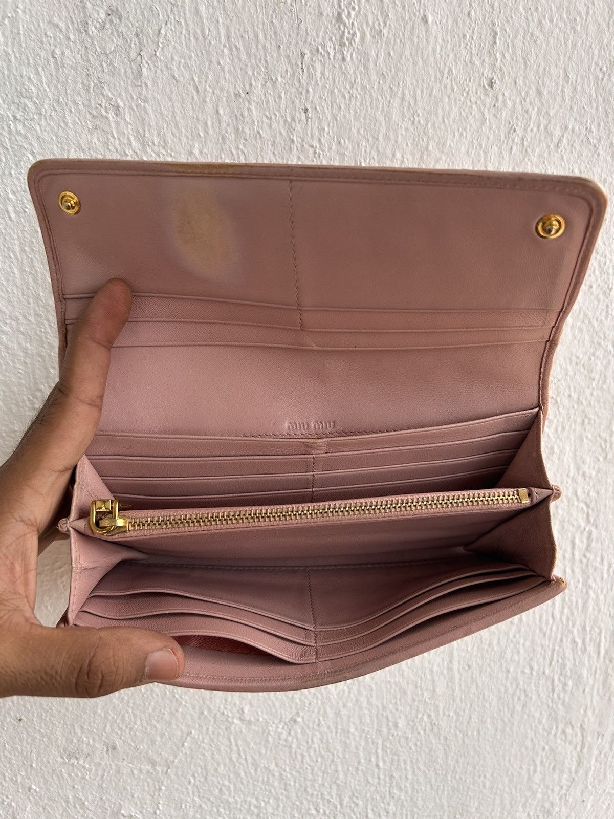 Miu Miu Miumiu Long Wallet Vintage Size ONE SIZE - 8 Thumbnail