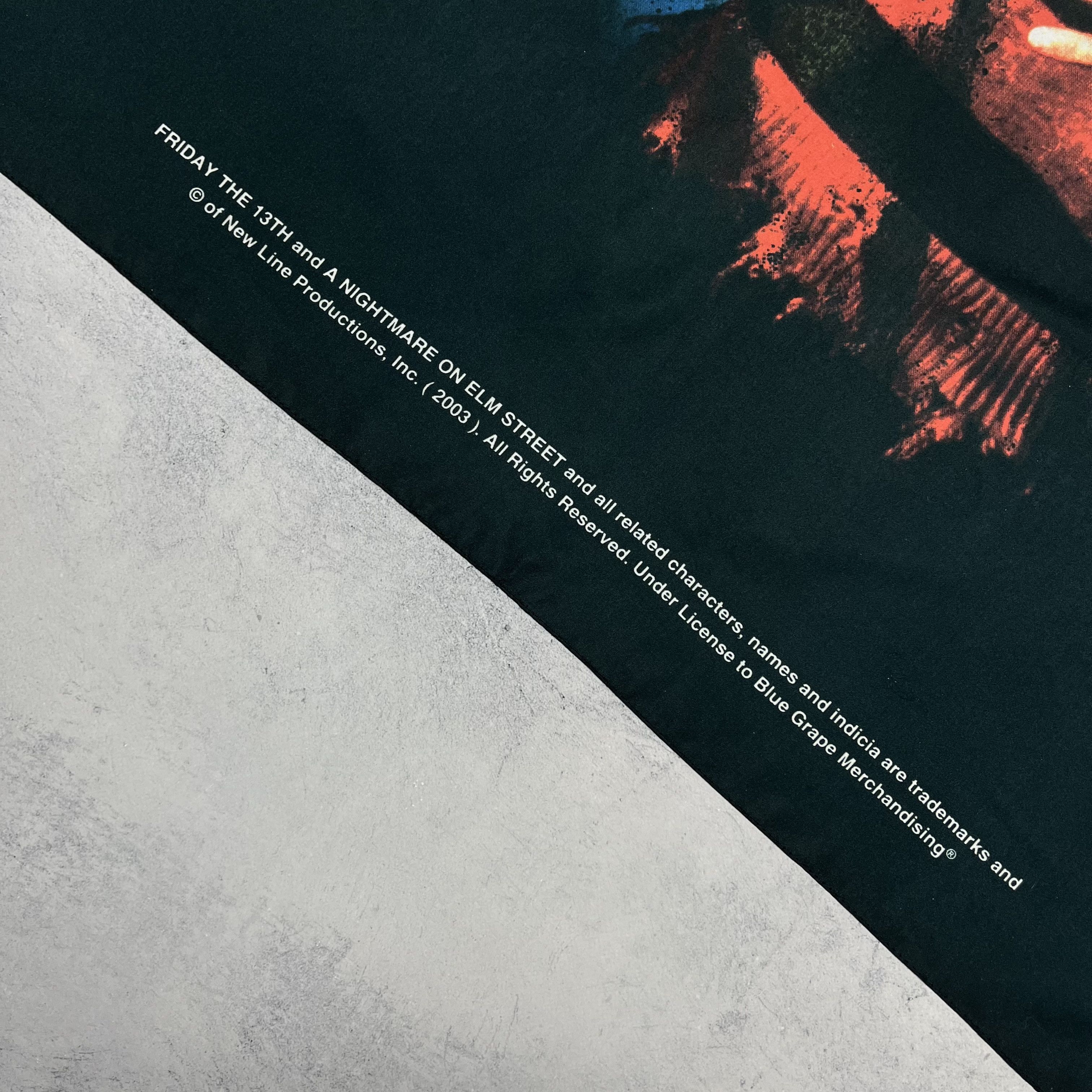 Expert Horror Vintage A Nightmare On Elm Street Flag Tapestry Poster 2003 Size ONE SIZE - 7 Thumbnail