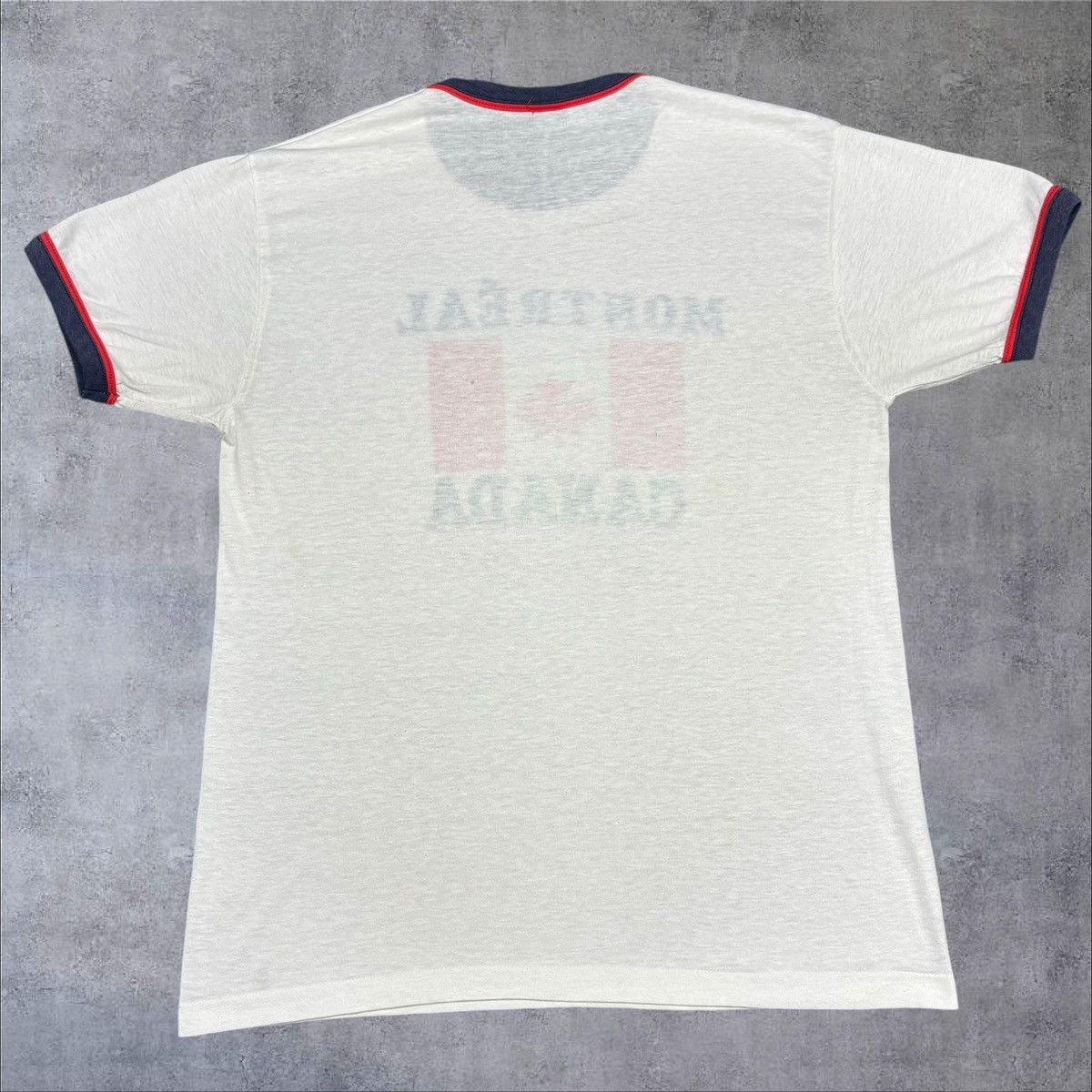 Vintage Vintage Tourist Ringer Shirt Size US XL / EU 56 / 4 - 3 Thumbnail