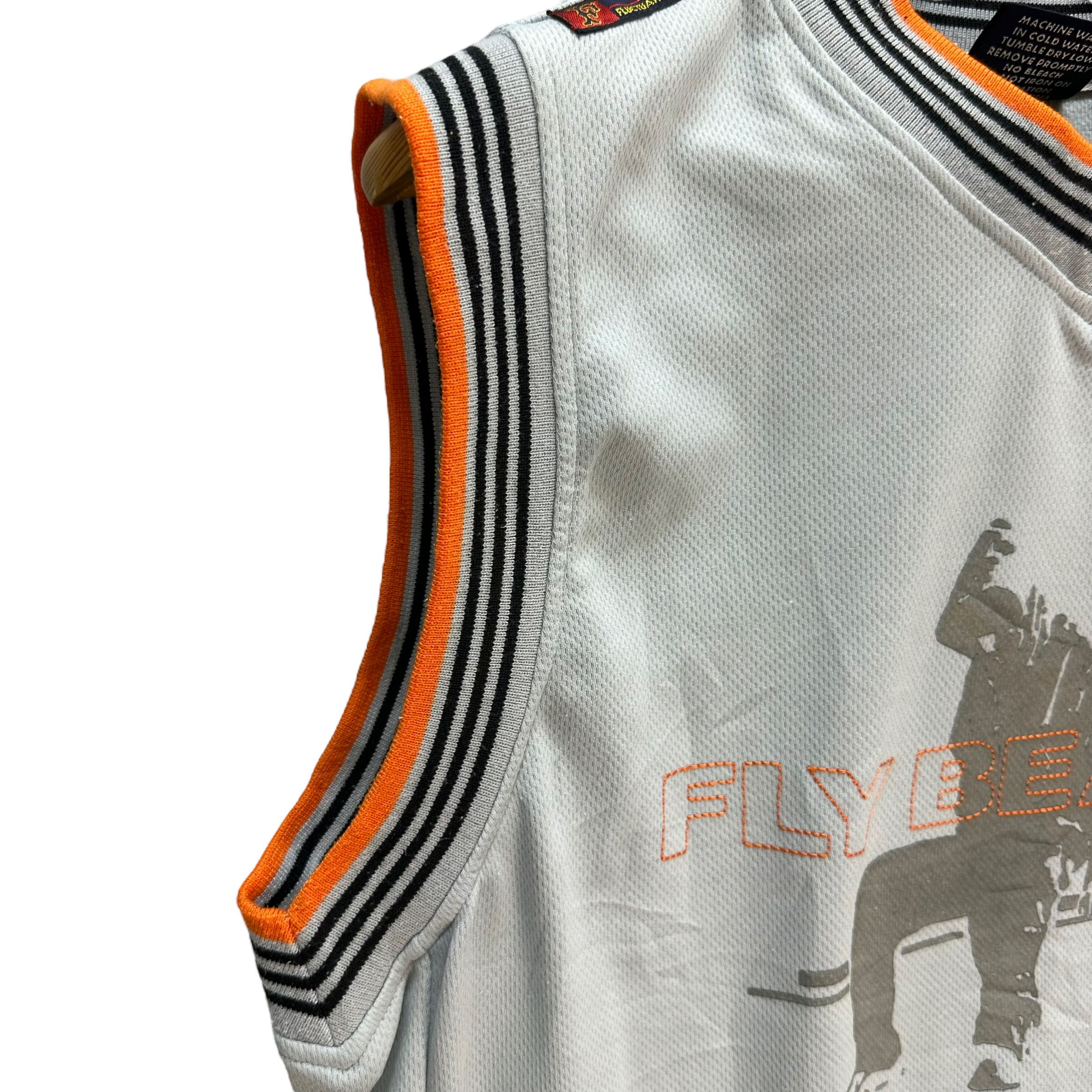 Japanese Brand FLY BEANS GRAPHIC SLEEVELESS #7537-151 Size US L / EU 52-54 / 3 - 7 Thumbnail