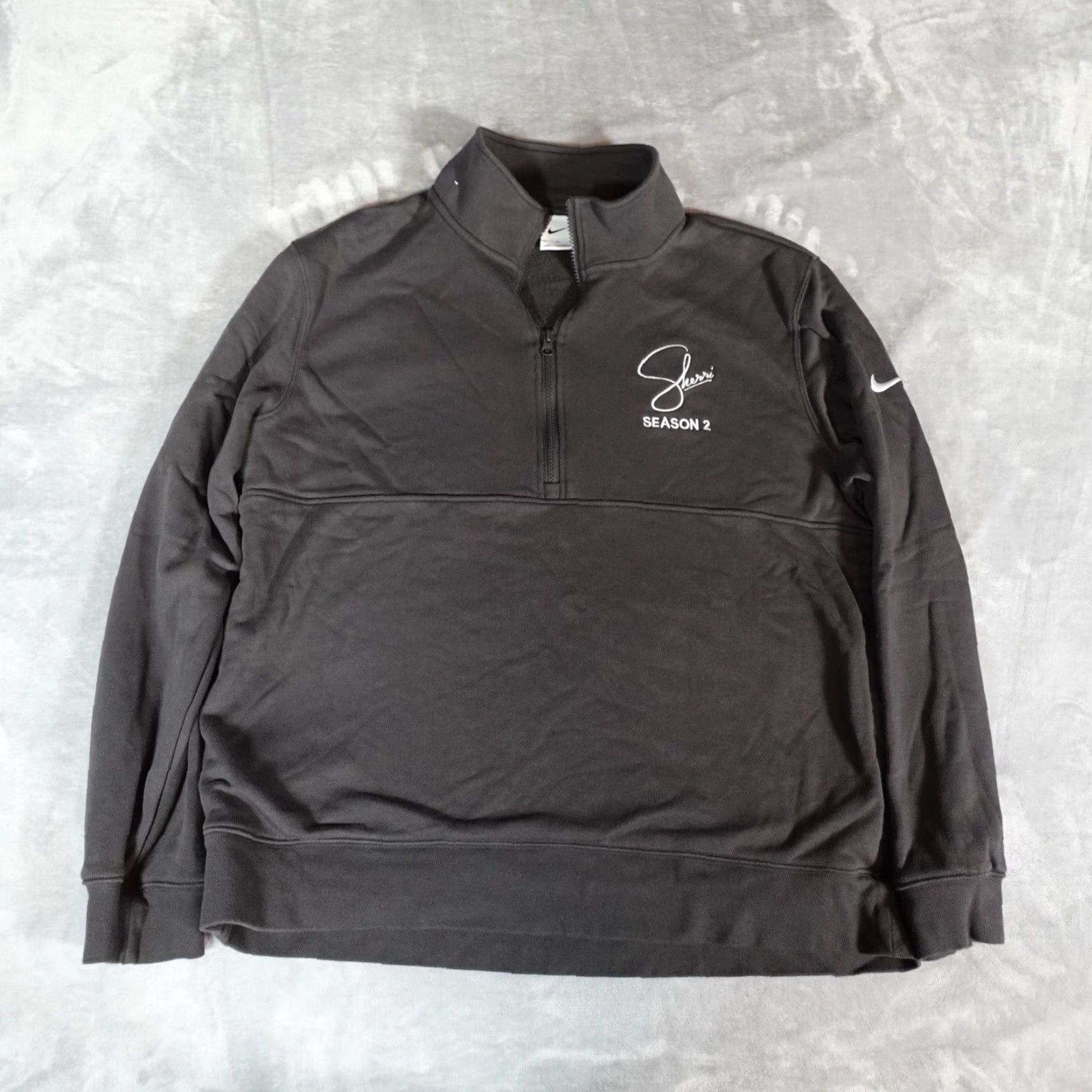Nike Nike Club Fleece 1/2 Zip Pullover Mens XL Sherri TV Show Cast Crew Washed Gray Size US XL / EU 56 / 4 - 2 Thumbnail