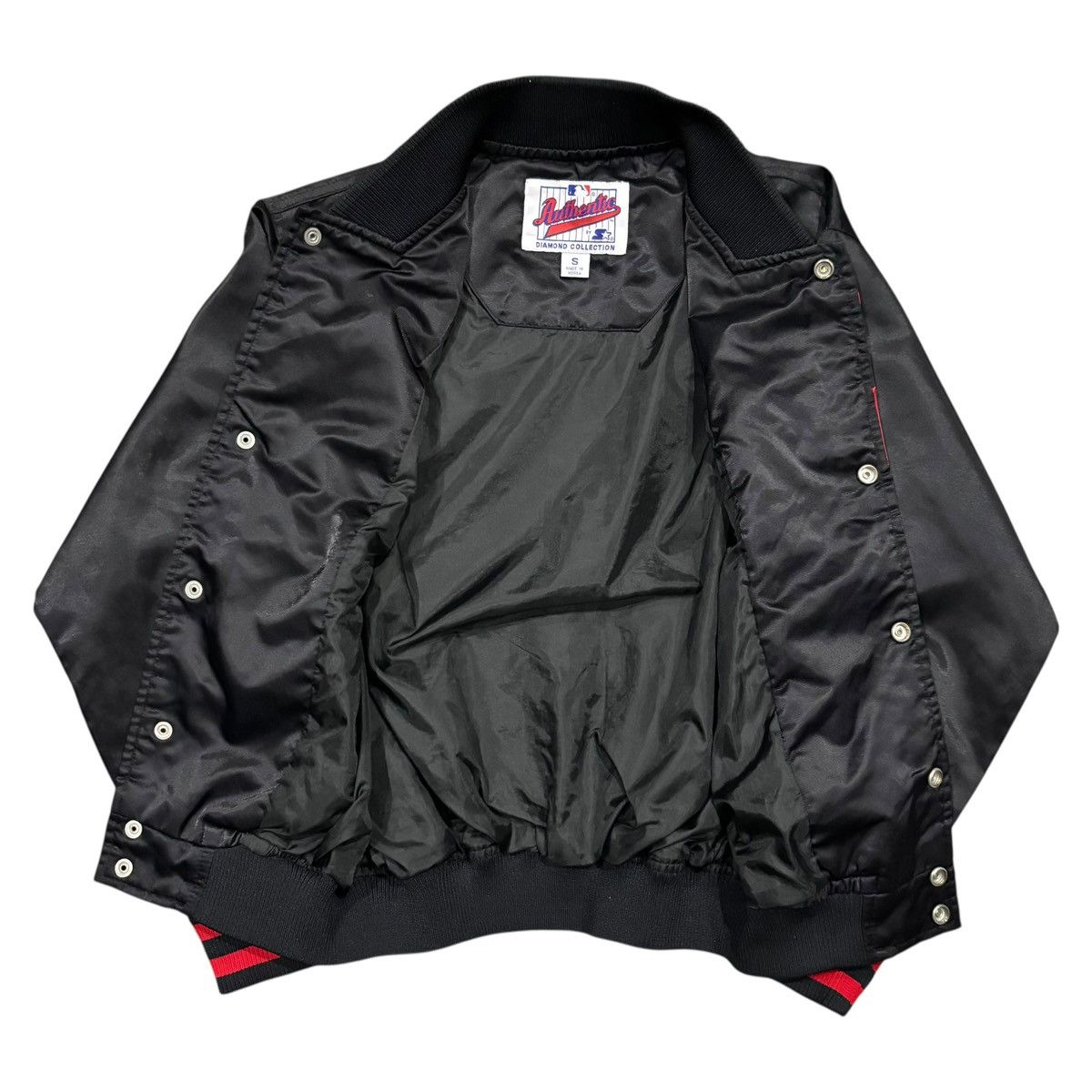 Starter Vintage Starter NWO Satin Varsity Jacket Embroidery Size US S / EU 44-46 / 1 - 3 Thumbnail