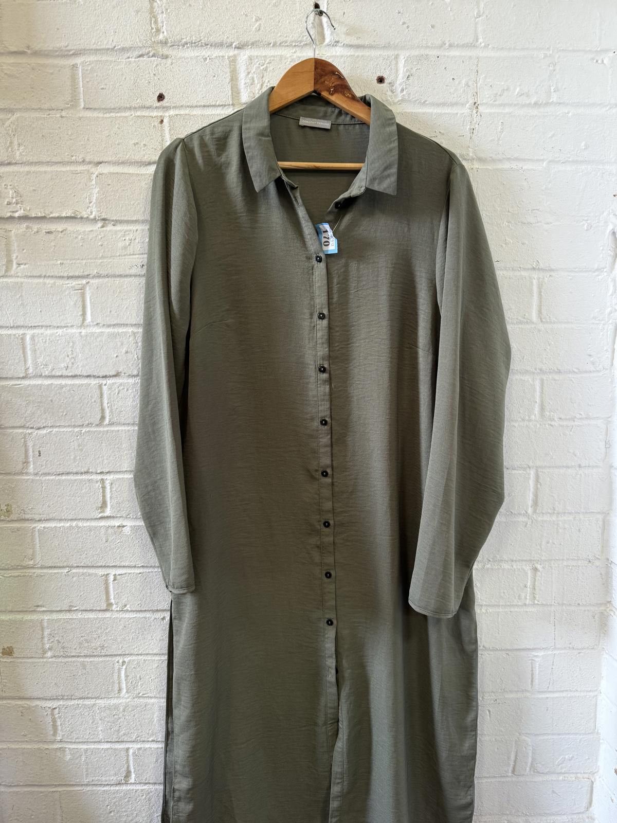 Designer Dorothy Perkins Long Sleeve Button-Up Dress Size M / US 6-8 / IT 42-44 - 1 Thumbnail
