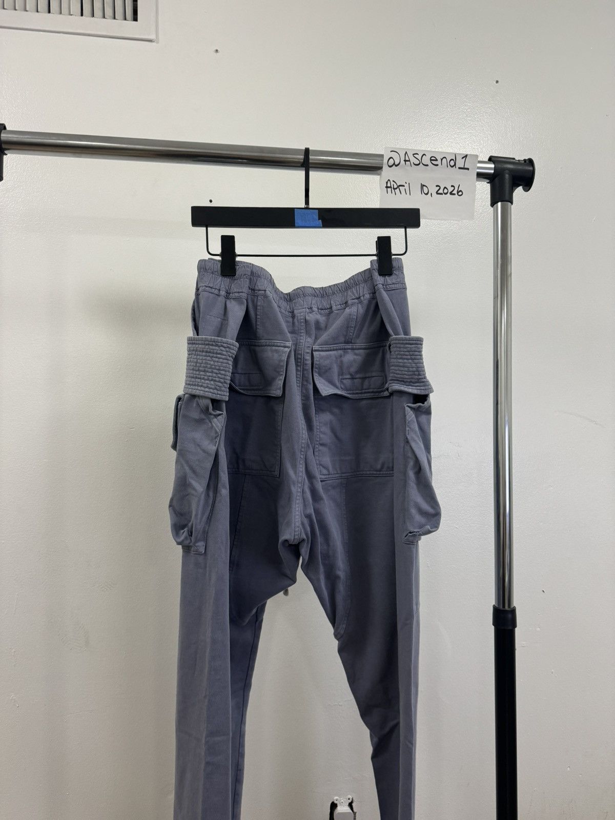 Rick Owens Rick Owens Creatch Cargo Drawstring Pants Size US 40 / EU 56 - 2 Thumbnail