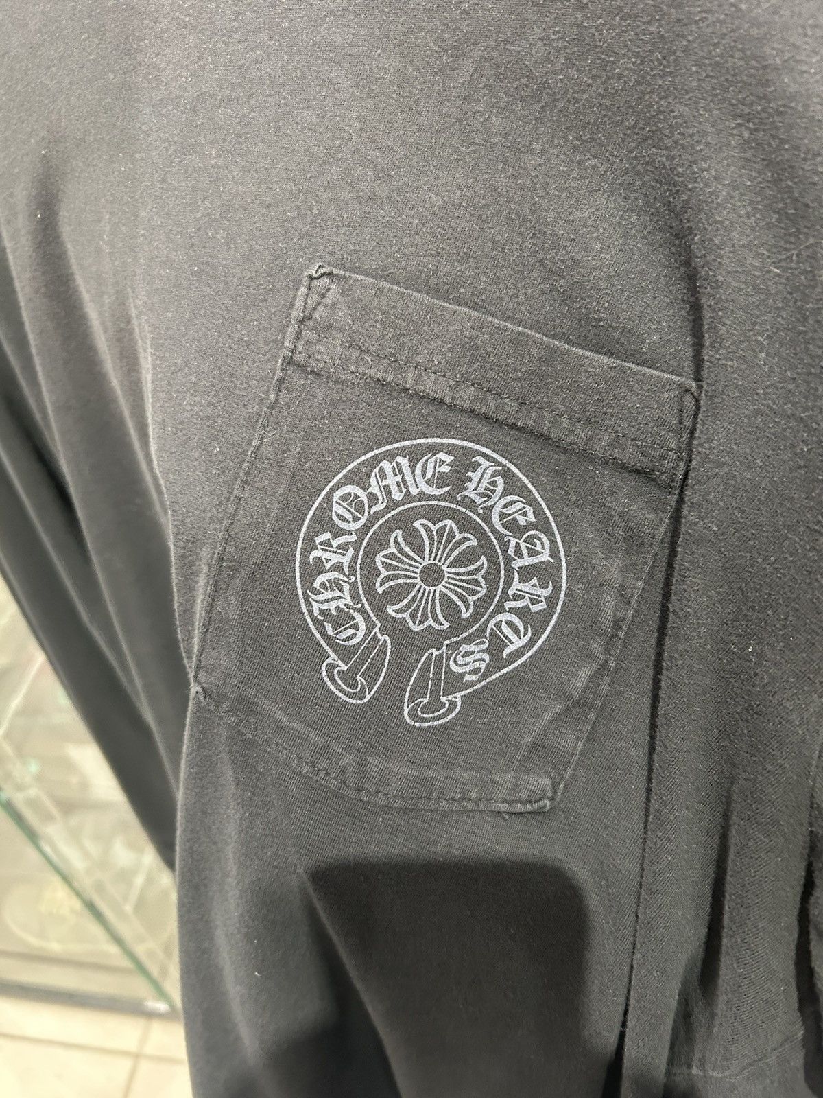 Chrome Hearts Chrome hearts Staff Tee black/silver Size US XL / EU 56 / 4 - 9 Thumbnail