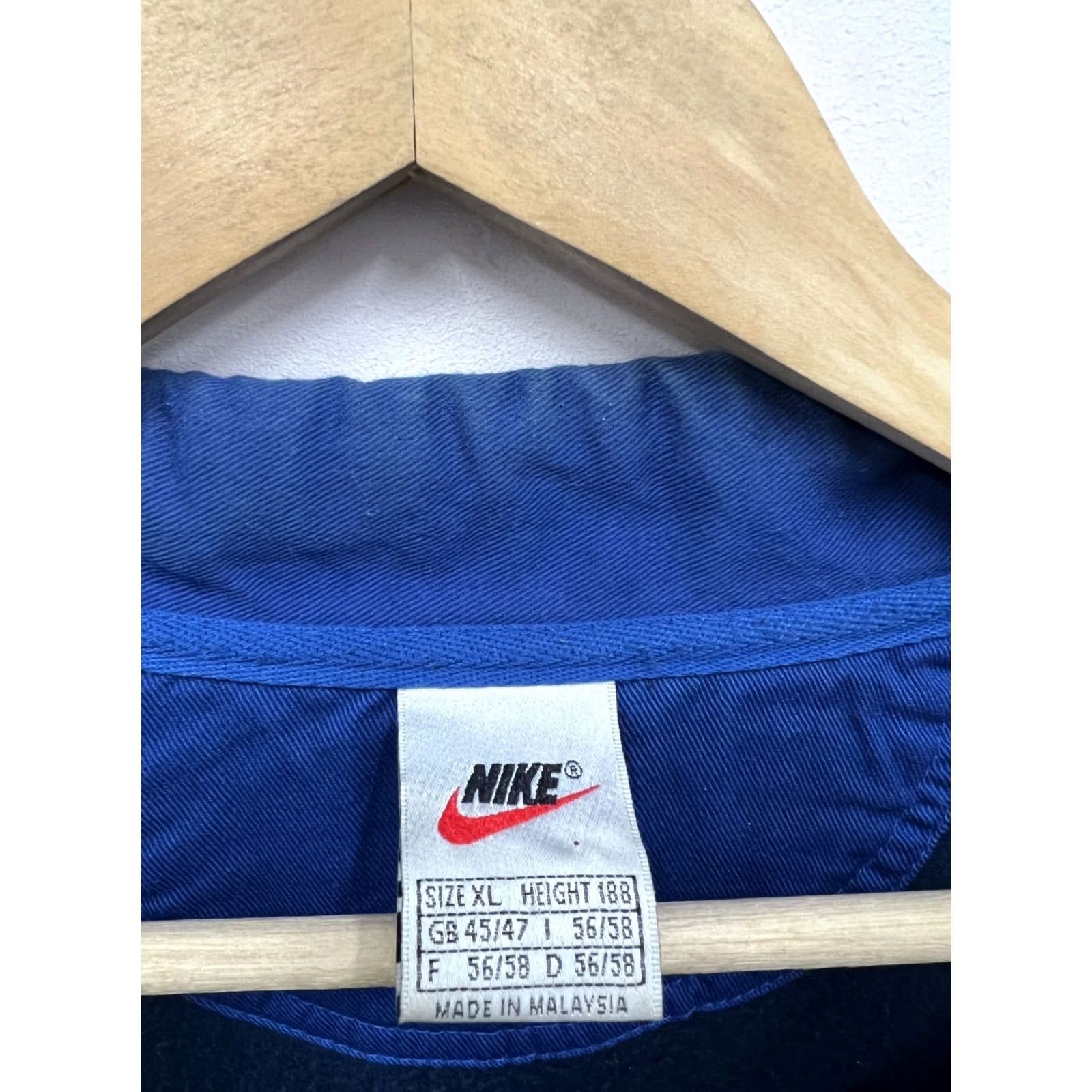 Nike 90s Nike Sweatshirt Navy Blue 1/4 Zip Logo XL Men Size US XL / EU 56 / 4 - 5 Thumbnail
