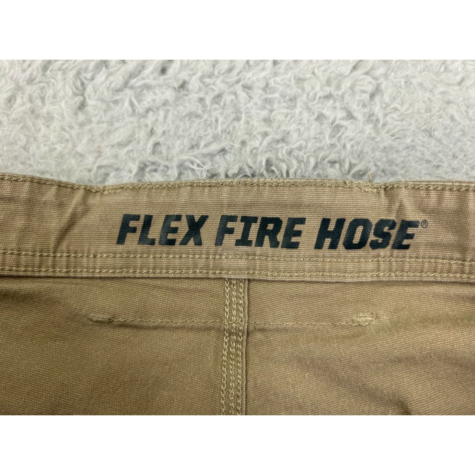 Vintage Duluth Mens Cargo Pants 38 Beige Relaxed Fit Cotton Blend 5-Pocket, Straight Leg, Zip Fly, Canvas Duck Size US 38 / EU 54 - 6 Thumbnail