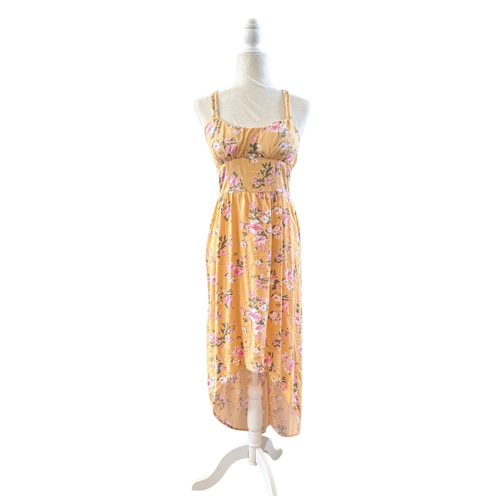 Other NOBO Women’s Floral Hi-Lo Smocked Sundress Size small Size S / US 4 / IT 40 - 1 Thumbnail