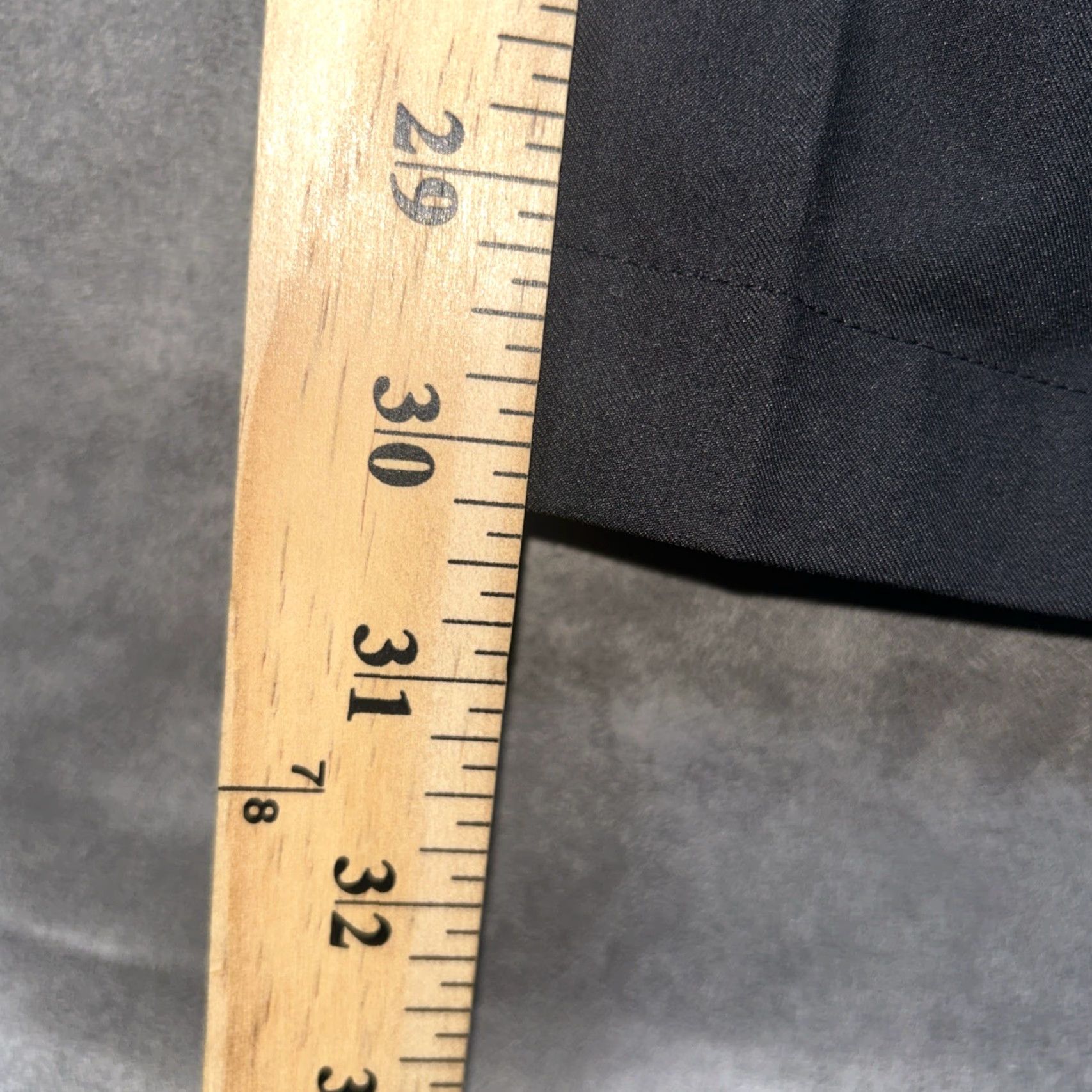 Vintage Greg Norman Mens Pants 32x30 Black Stretch Performance Chino Sport Regular Straight Trousers Size US 32 / EU 48 - 4 Thumbnail