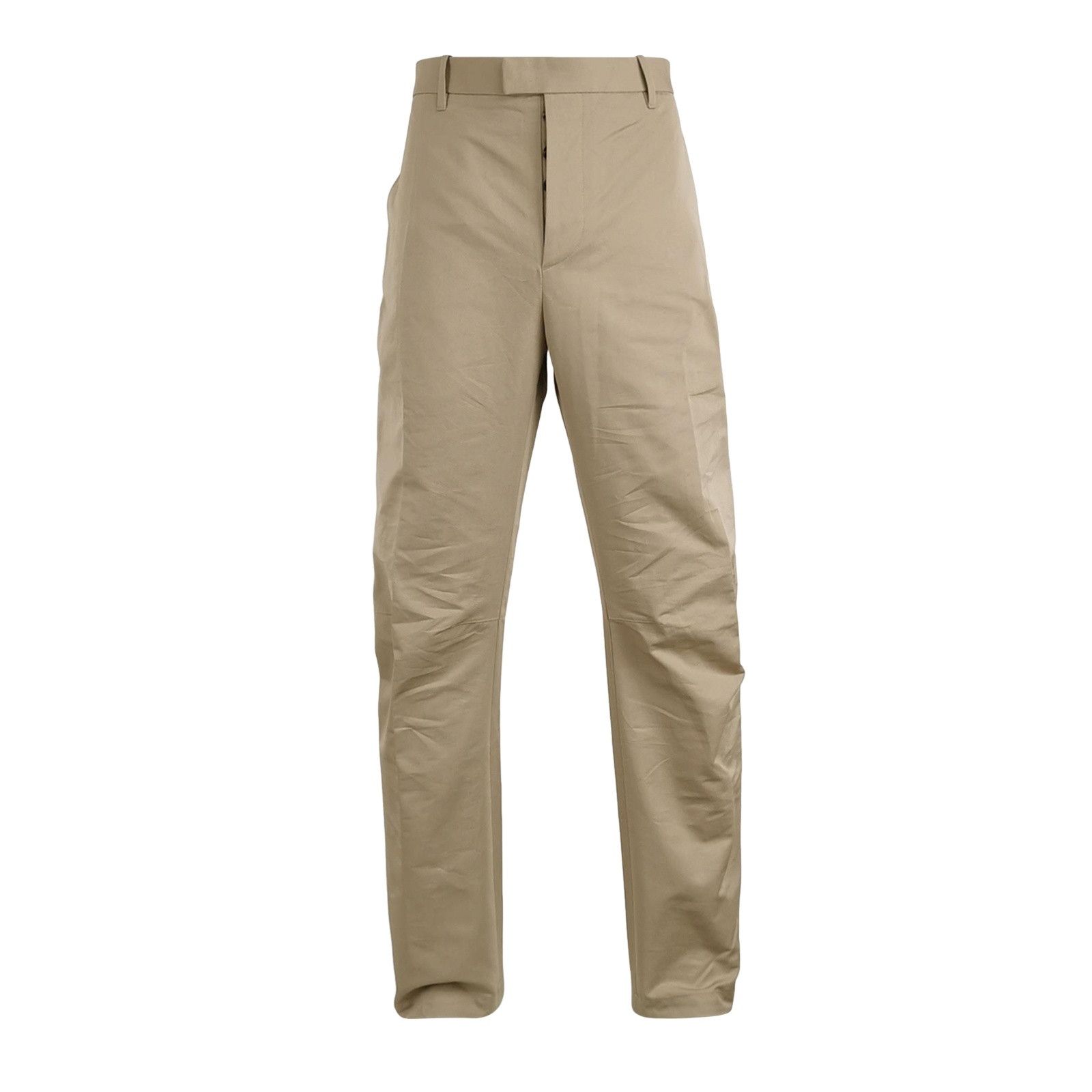 Bottega Veneta Bottega Veneta Beige Cotton Casual Pants 50 Size US 34 / EU 50 - 1 Thumbnail
