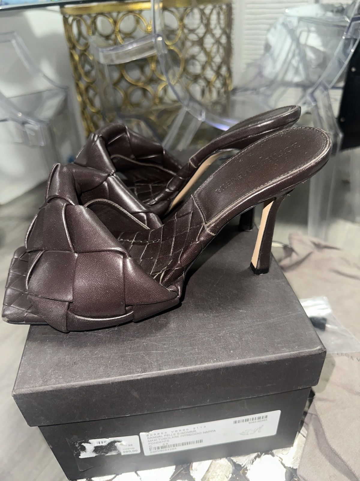 Bottega Veneta Bottega Veneta . Mules Size US 8 / IT 38 - 4 Thumbnail