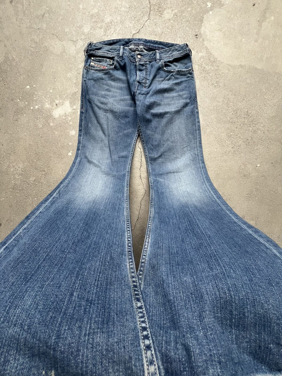 Diesel × Hysteric Glamour × If Six Was Nine Rare Flared Diesel Y2K Opium LGB style IfSixWasNine denim Size US 31 - 5 Thumbnail