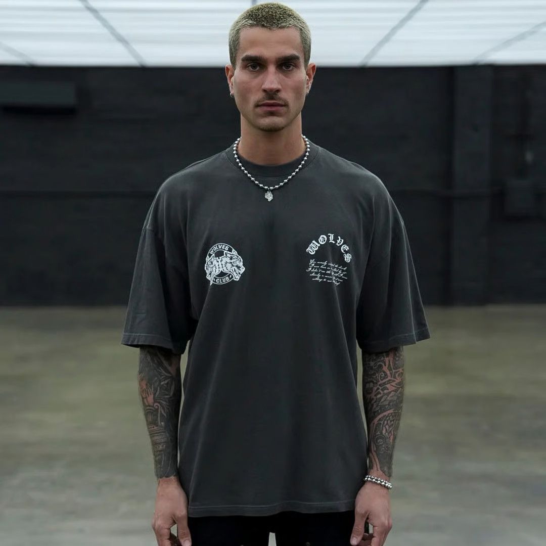 Darc Sport Darc Sport Batman Dark Knight Bane V2 LARGE Oversized Tee Size US L / EU 52-54 / 3 - 2 Thumbnail