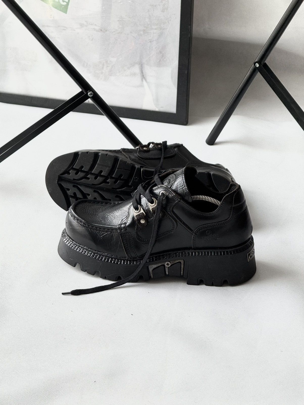 Vintage Avant Garde boots high platform shoes rare Memphis Kanye Size US 10 / EU 43 - 5 Thumbnail
