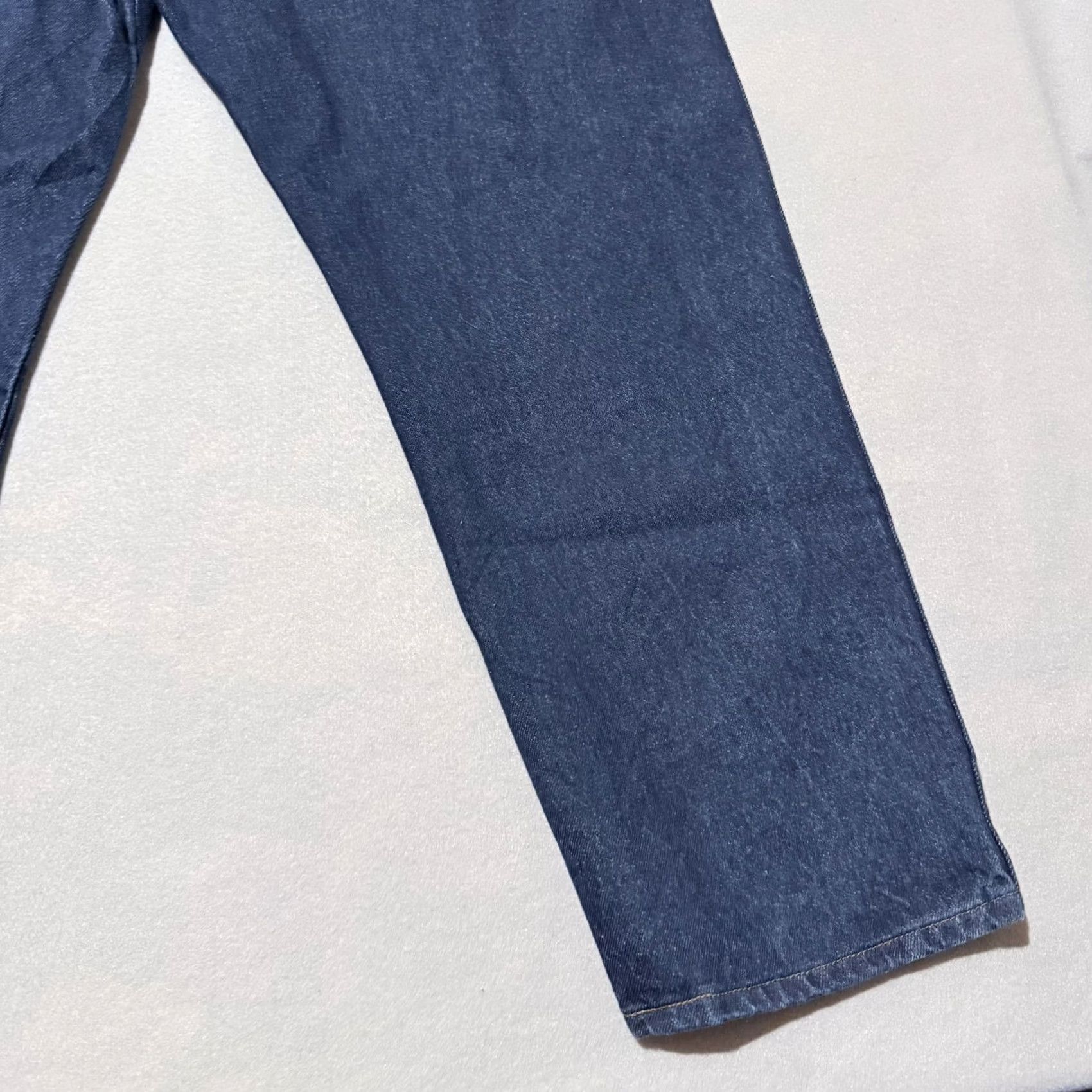 Wrangler Wrangler Rustler Jeans Men's Blue Dark Wash Straight 44X30 Denim Cotton Regular Straight Mens Jeans Size US 44 / EU 60 - 7 Thumbnail