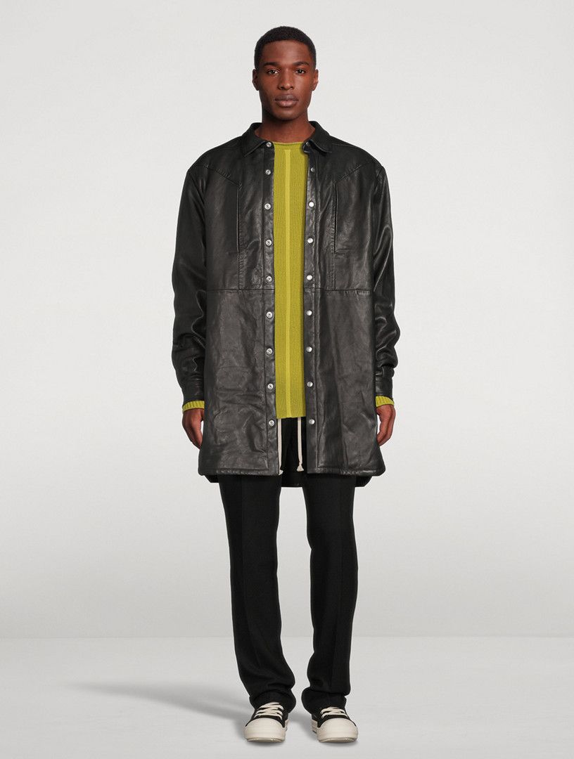 Rick Owens o1y0325 Cashmere Blend Crewneck Sweater in Acid Green Size US S / EU 44-46 / 1 - 5 Thumbnail
