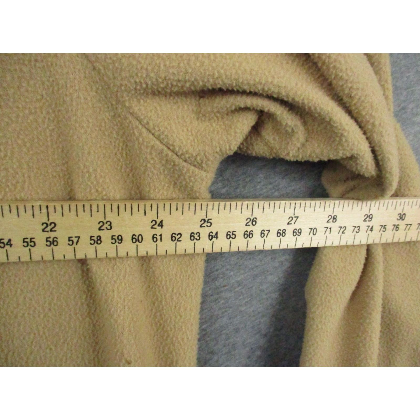 Blair VINTAGE Blair Jacket Women XL Fleece Brown Made in USA Pockets Full Zip USA Theme 90s? Size XL / US 12-14 / IT 48-50 - 4 Thumbnail
